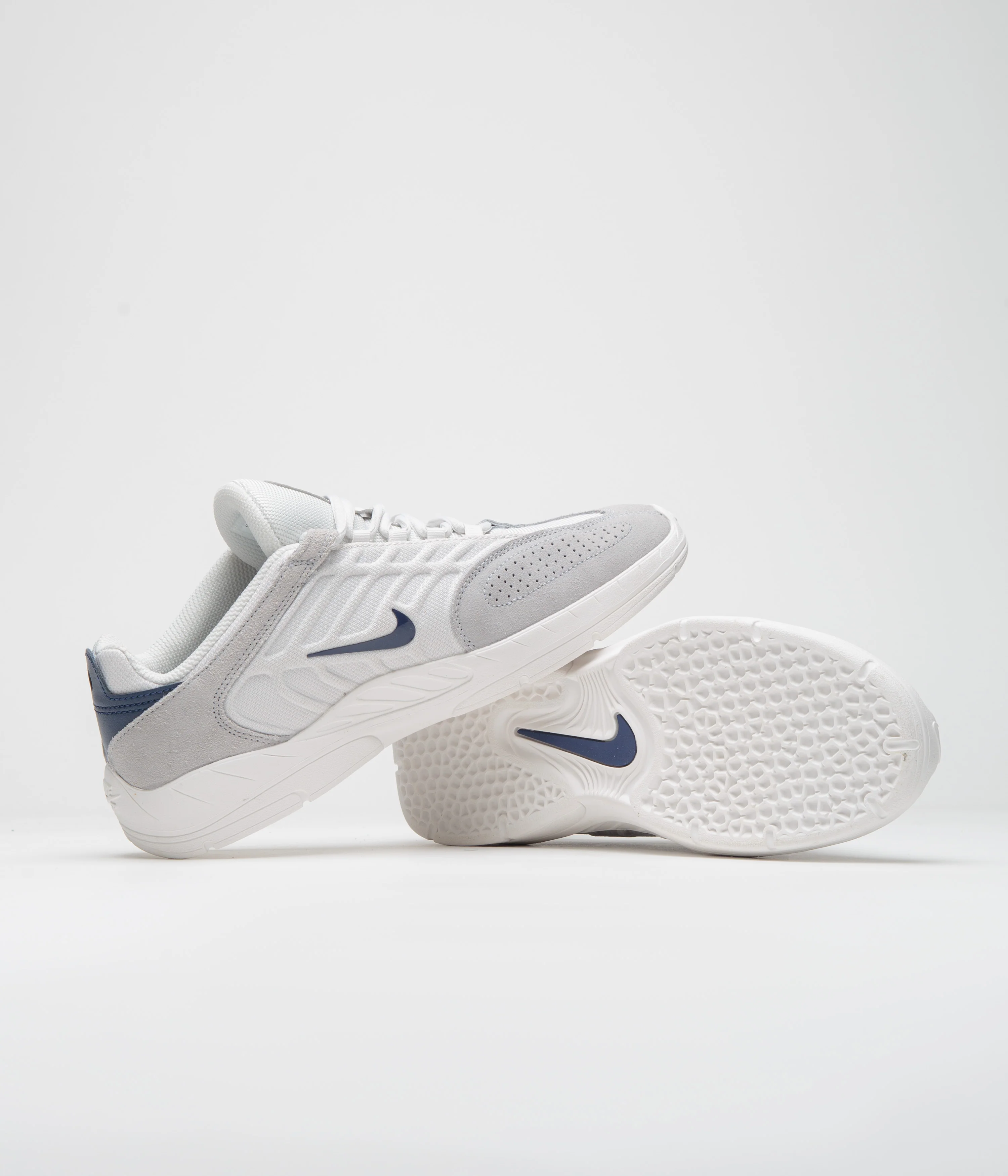 Nike SB Vertebrae Shoes - Platinum Tint / Midnight Navy - Wolf Grey - Image 5