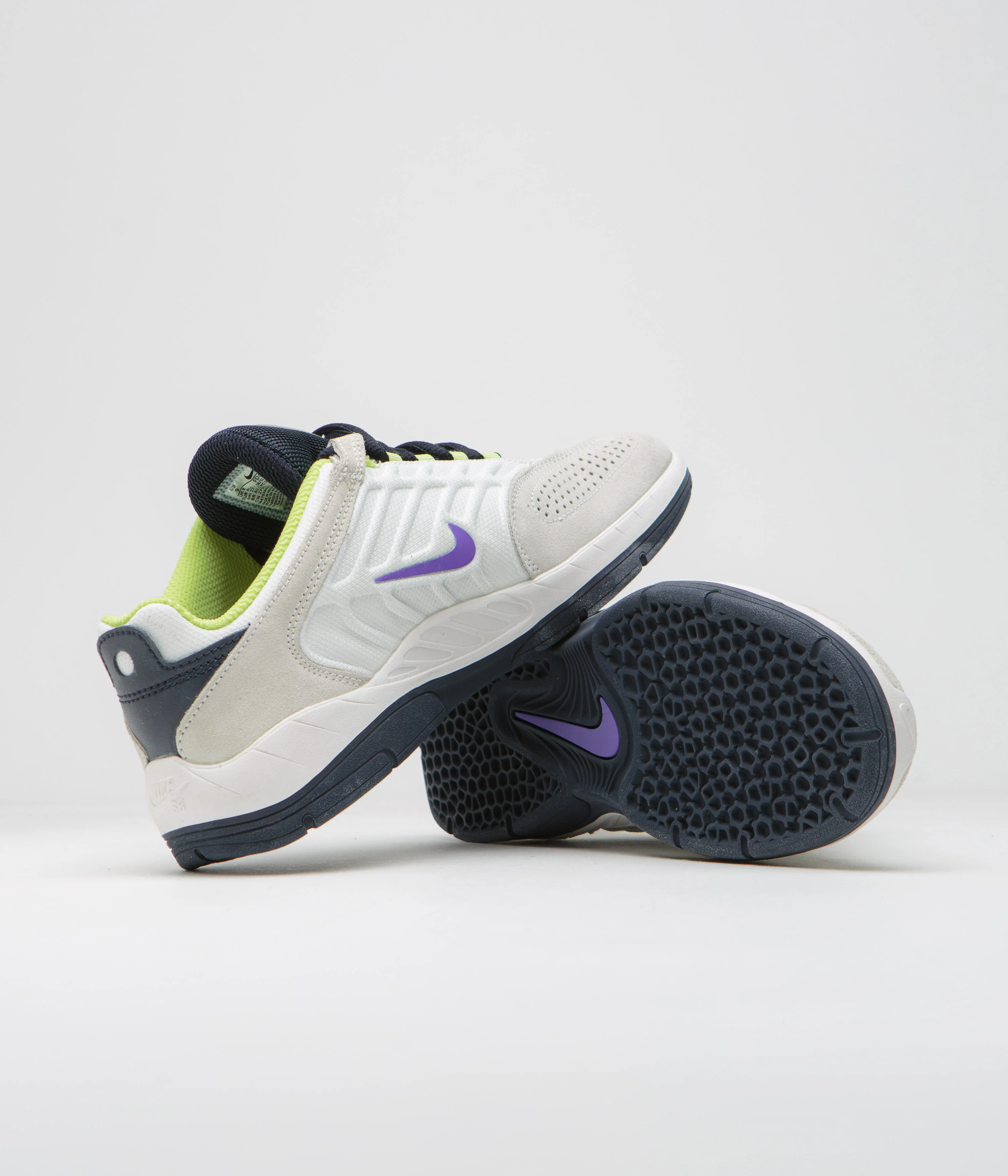 Nike SB Vertebrae Shoes - Summit White / Persian Violet - Image 5