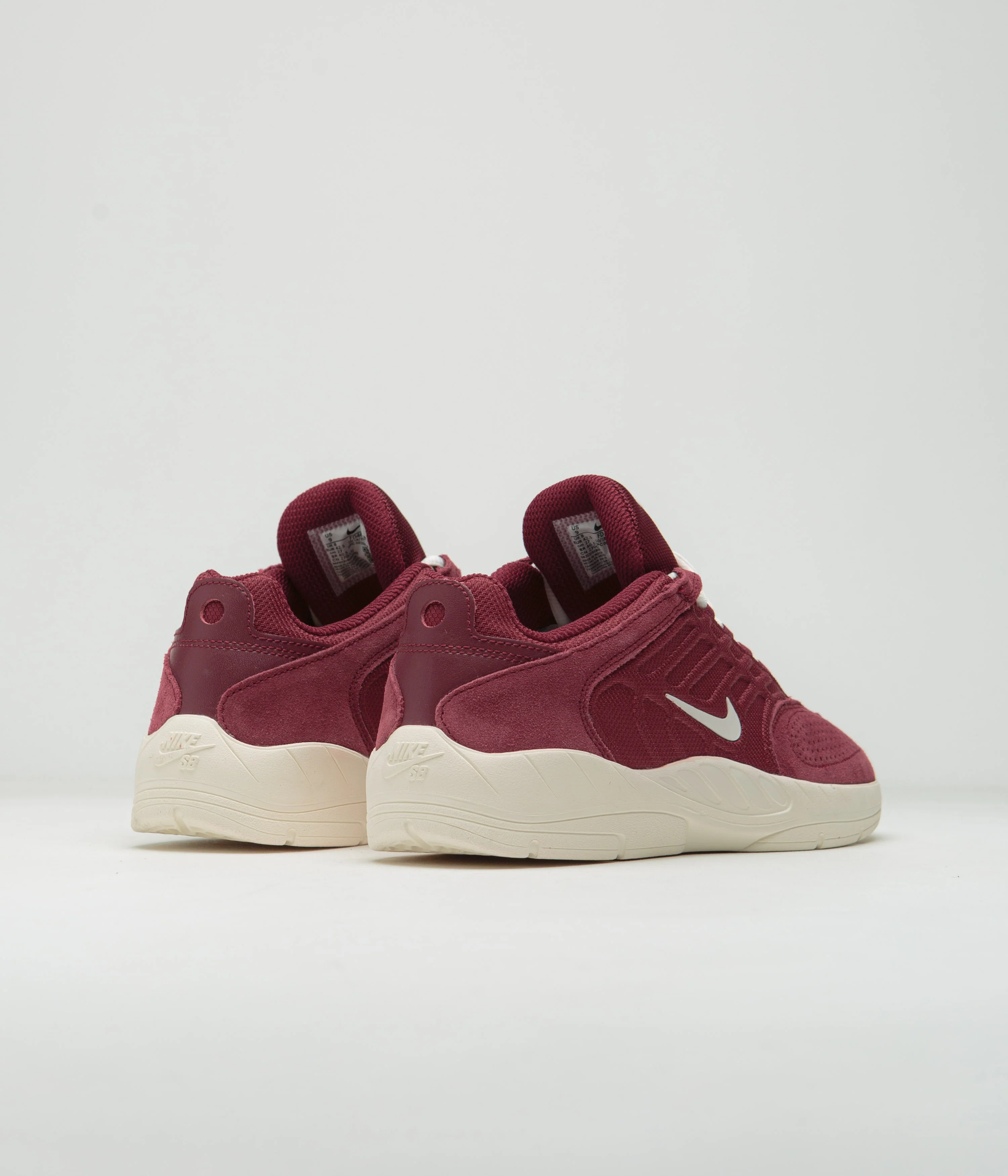 Nike SB Vertebrae Shoes - Team Red / Sail - Team Red - Sail - Image 5