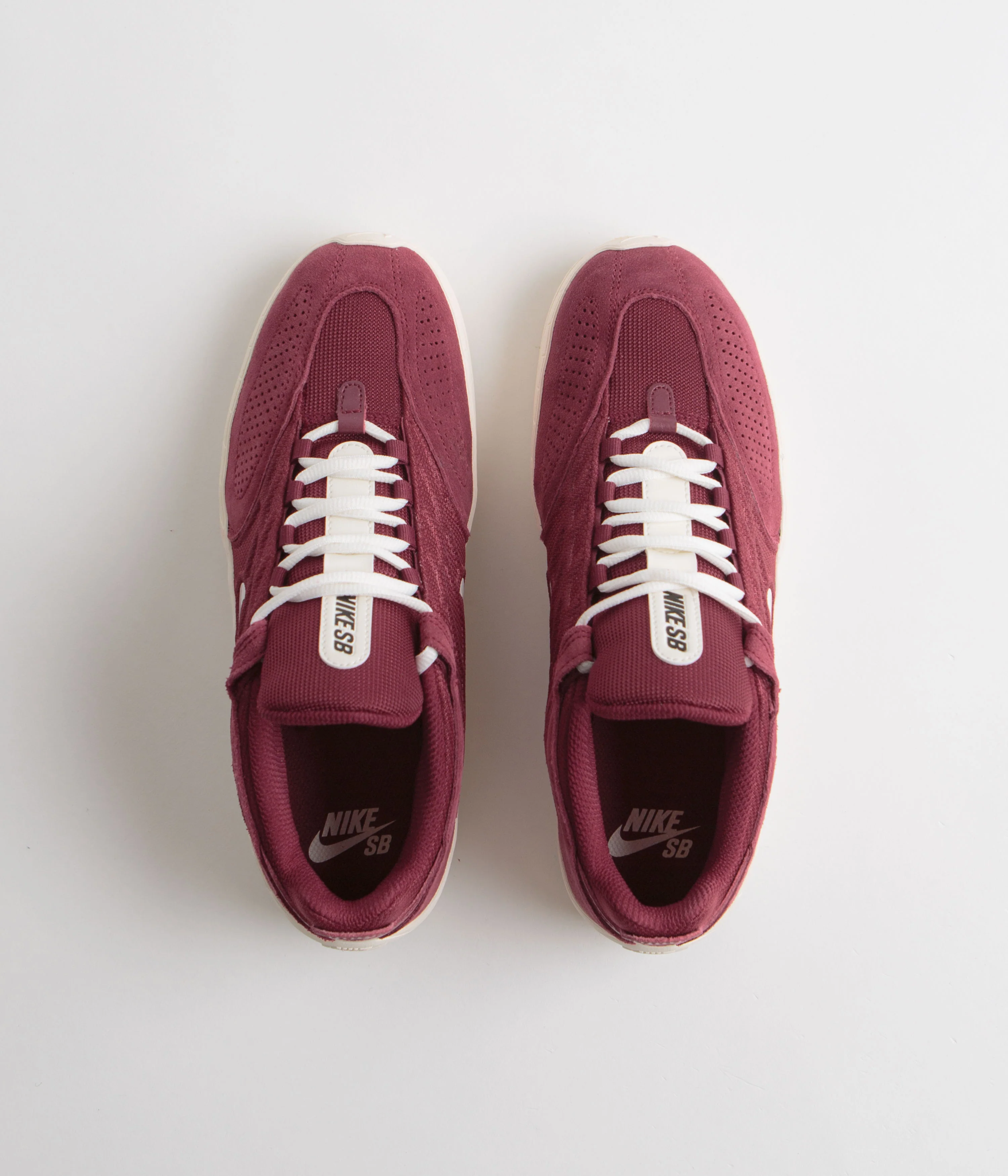 Nike SB Vertebrae Shoes - Team Red / Sail - Team Red - Sail - Image 8