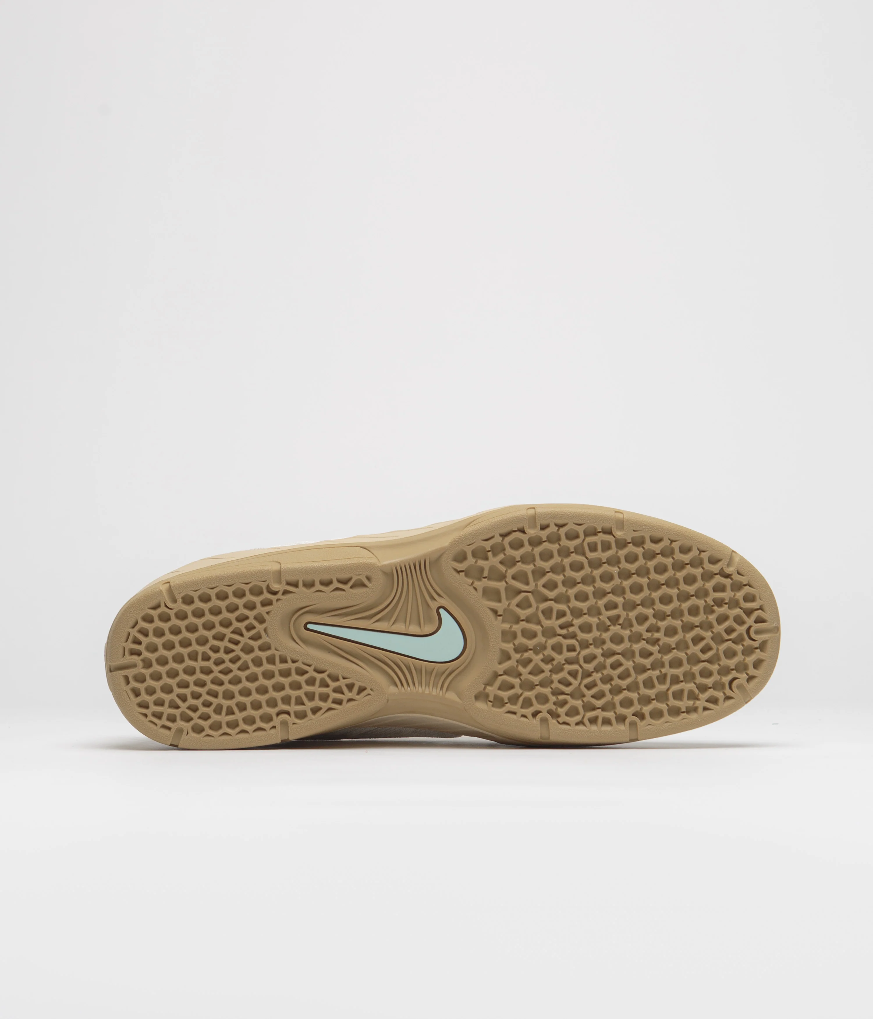 Nike SB Vertebrae TE Shoes - Coconut Milk / Jade Ice - Sesame - Gold - Image 7