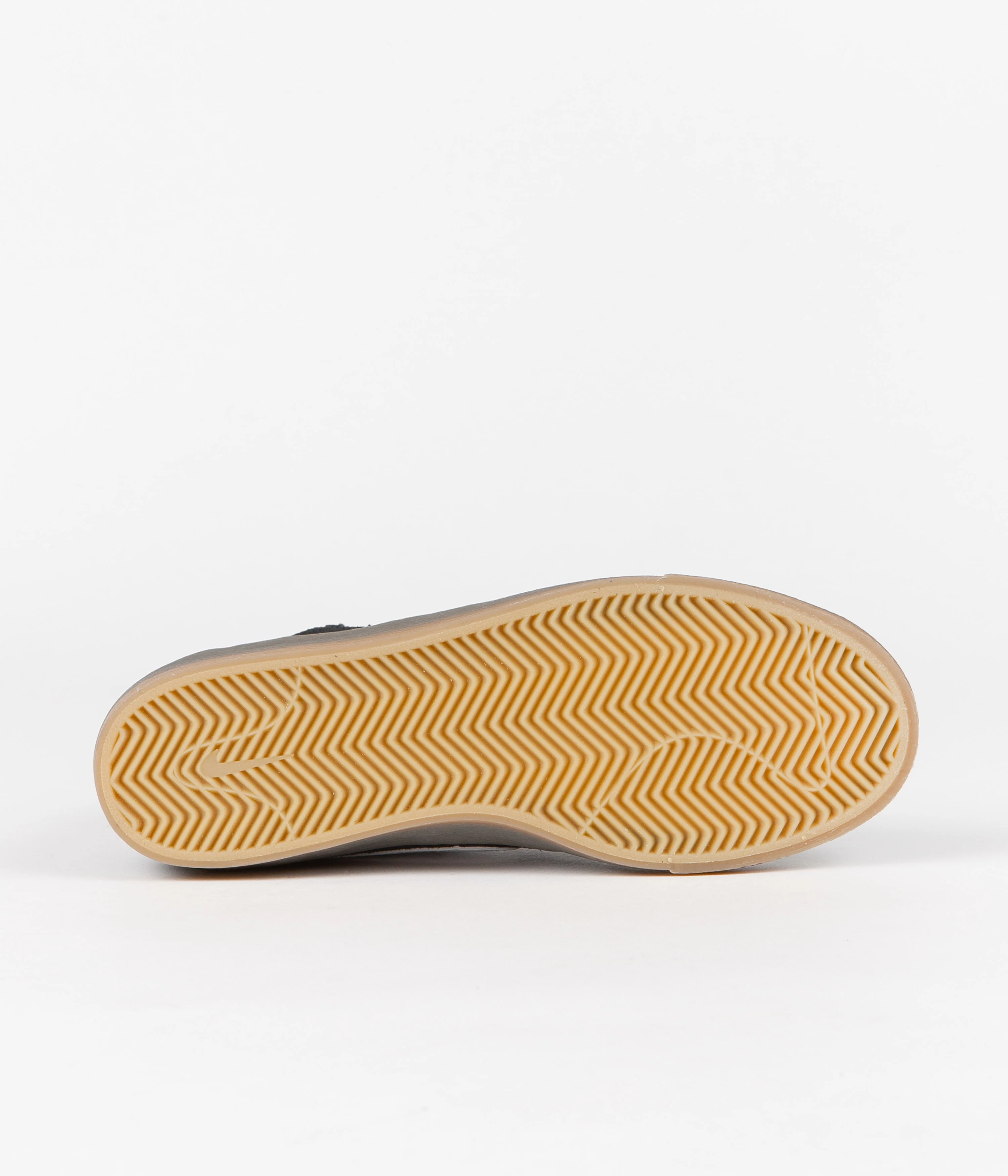 Nike SB Womens Bruin High Shoes - Black / White - Gum Light Brown - Image 6