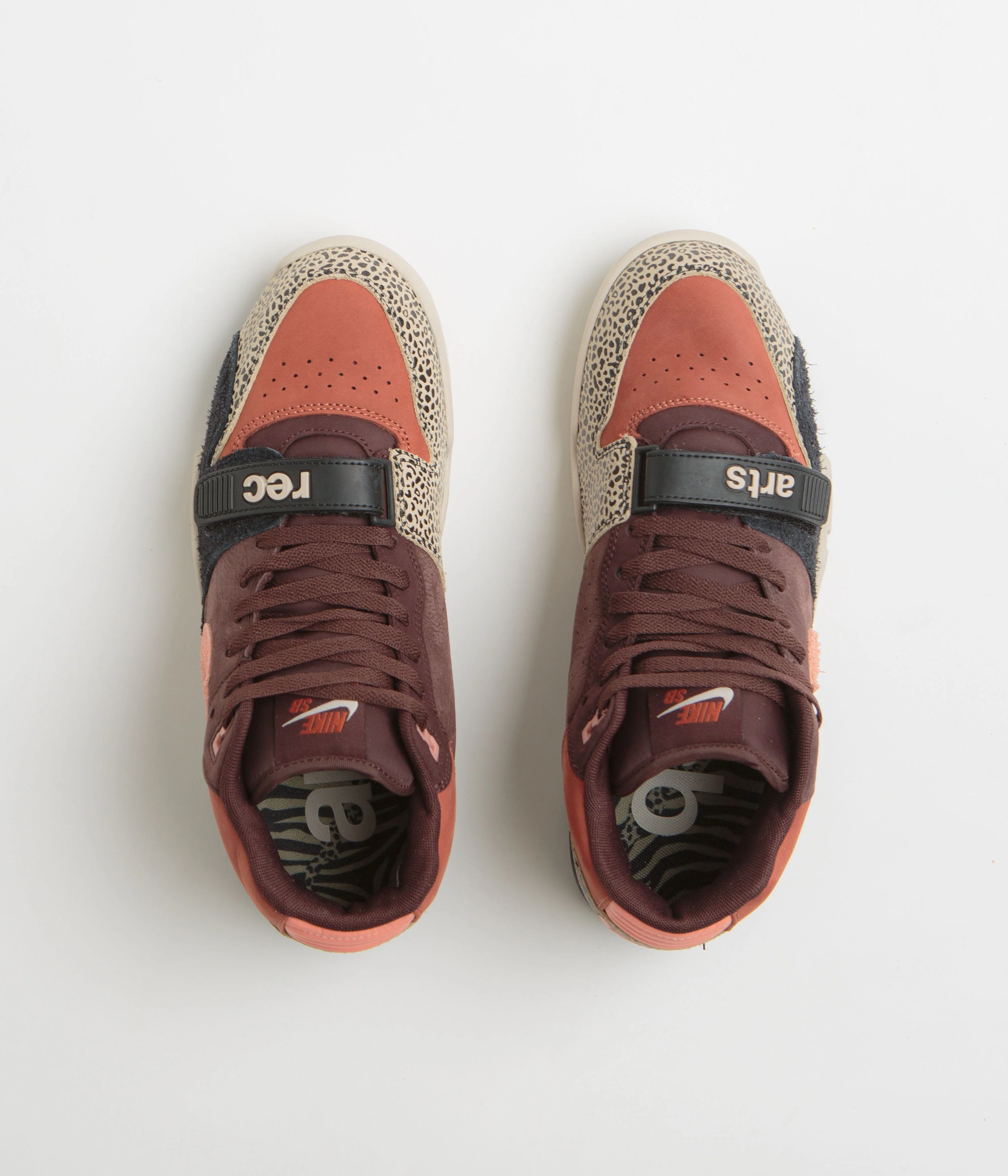 Nike SB x Arts-Rec Air Trainer 1 Shoes - Limestone / Pink Quartz - Earth - Dusty Peach - Image 7