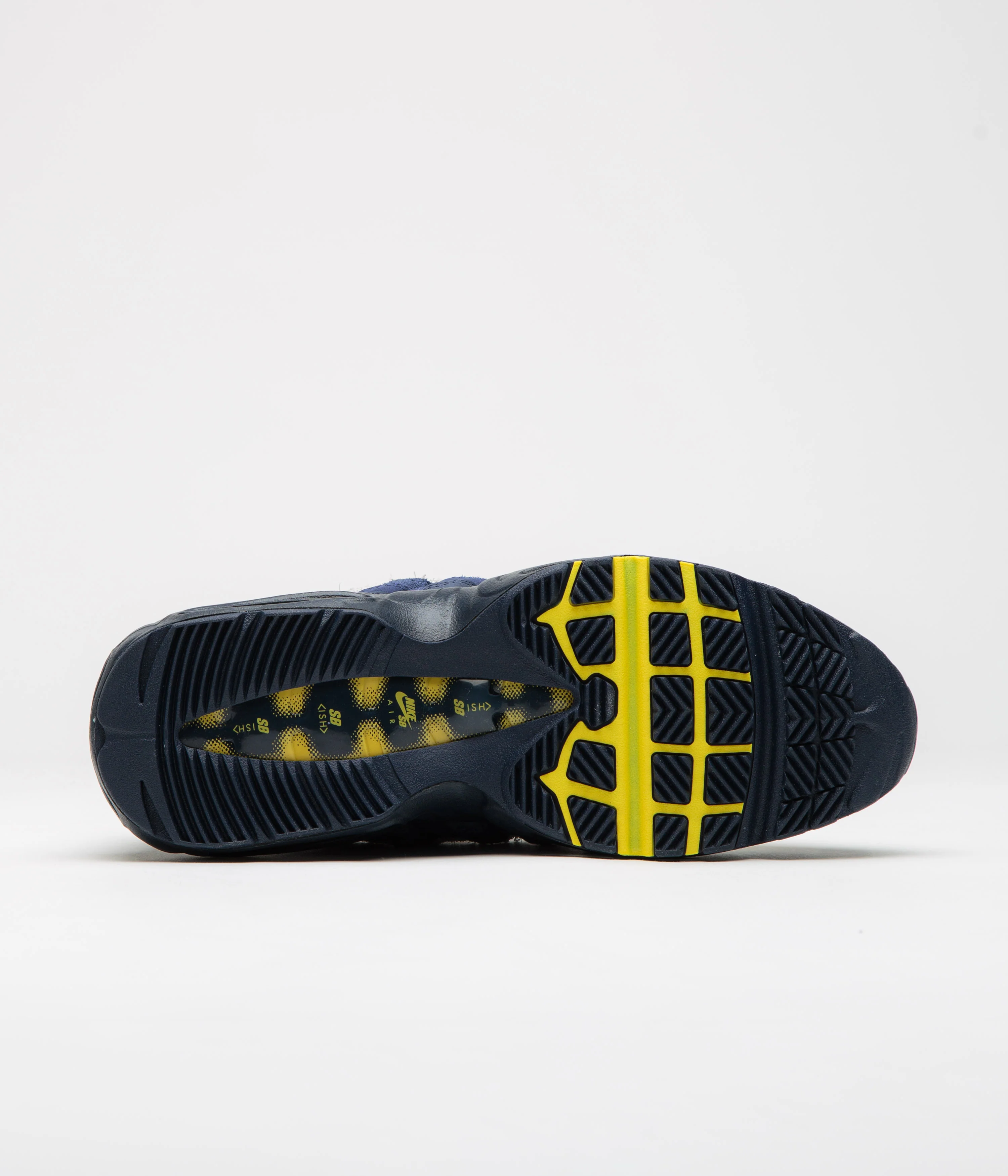 Nike SB x Eric Koston Air Max 95 Shoes - Obsidian / Speed Yellow - Midnight Navy - Navy - Image 6