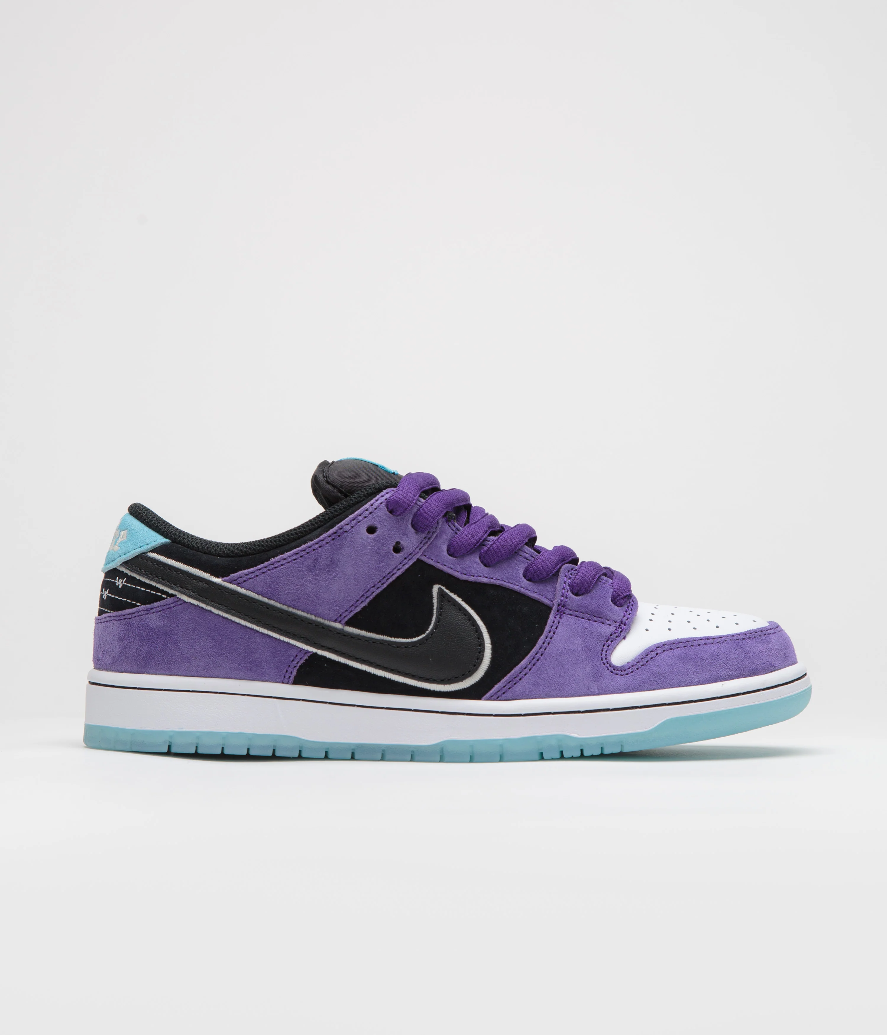 Nike SB x Hayley Wilson Dunk Low Pro Shoes - Court Purple / Black - White - Lagoon Pulse