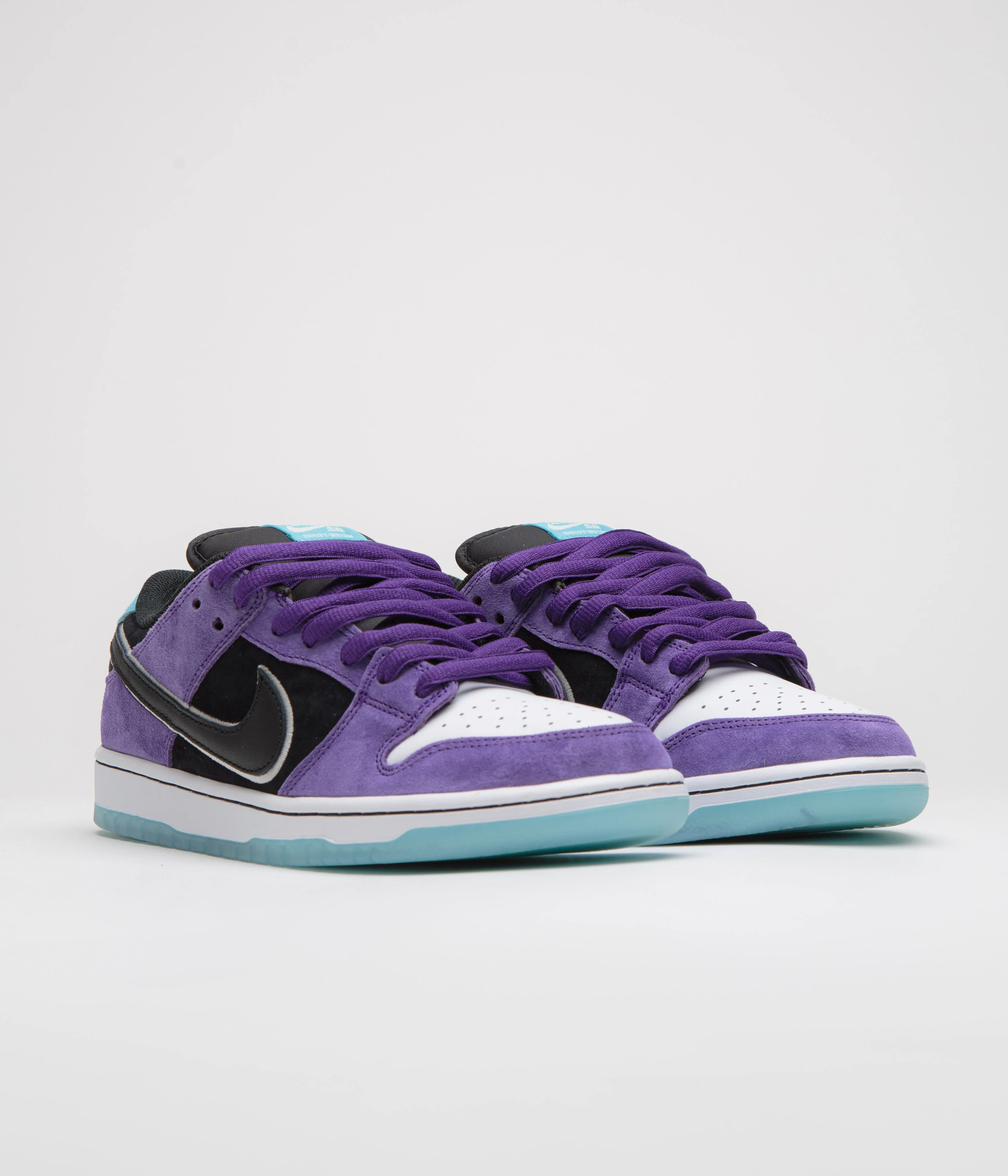 Nike SB x Hayley Wilson Dunk Low Pro Shoes - Court Purple / Black - White - Lagoon Pulse - Image 2