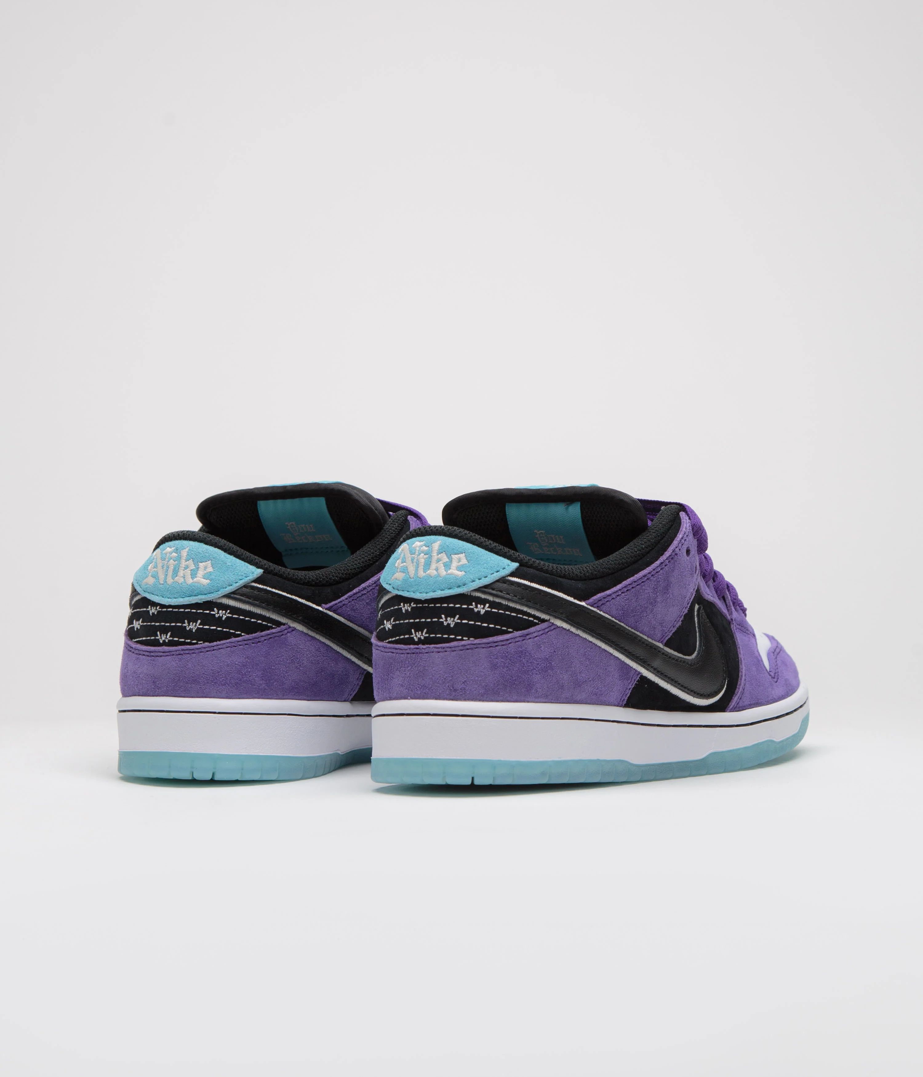 Nike SB x Hayley Wilson Dunk Low Pro Shoes - Court Purple / Black - White - Lagoon Pulse - Image 4