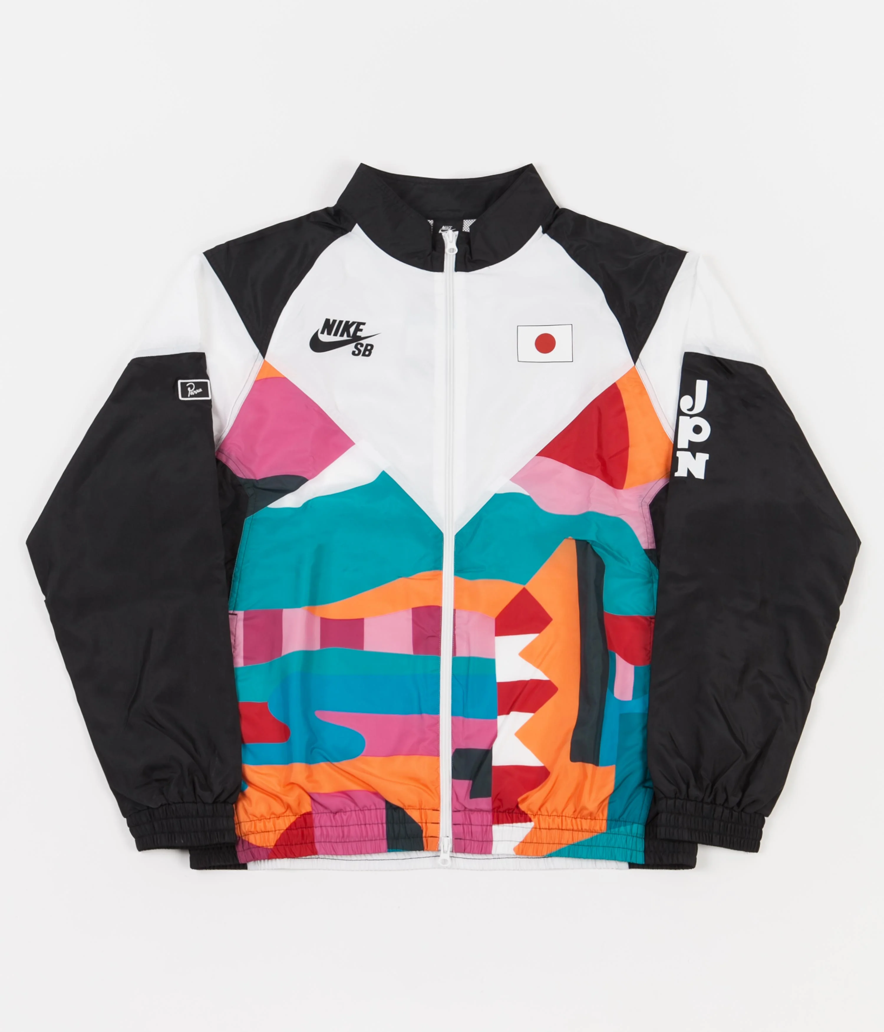 Nike SB x Parra 'Japan Federation Kit' Tracksuit - Black / White / White - Image 2