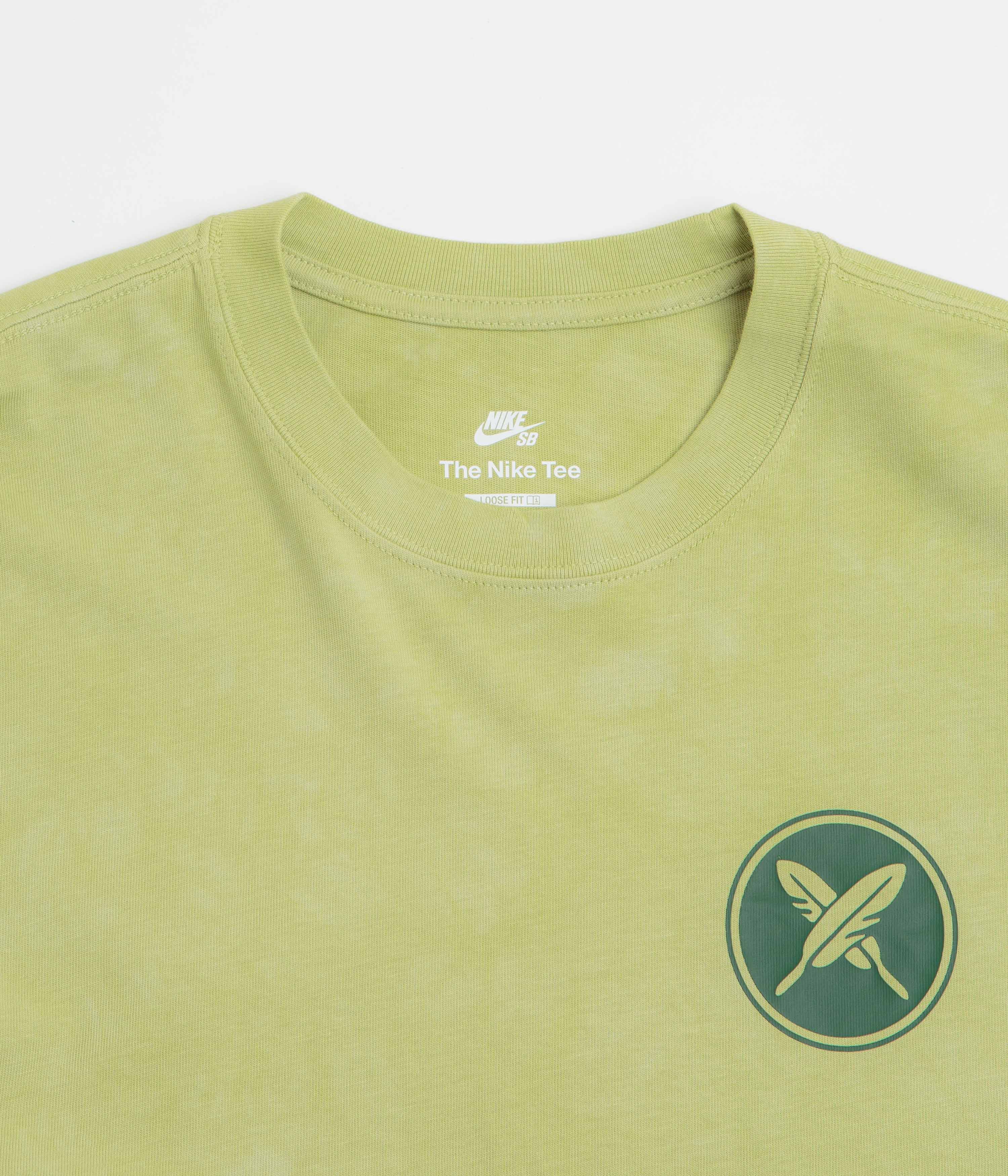 Nike SB x Yuto Horigome T-Shirt - Olive Aura - Image 3