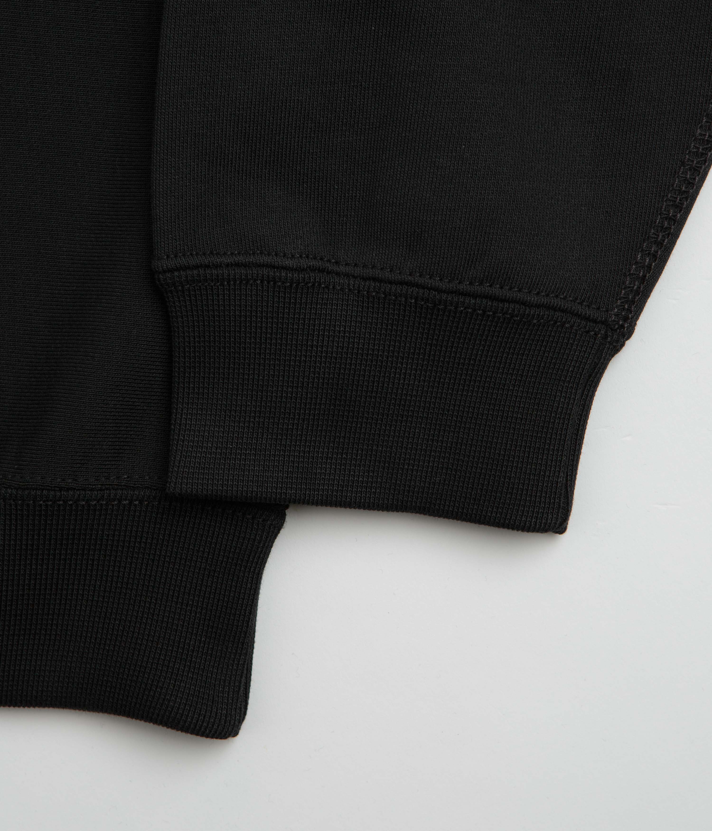 Nike Solo Swoosh Crewneck Sweatshirt - Black / White / White - Image 4
