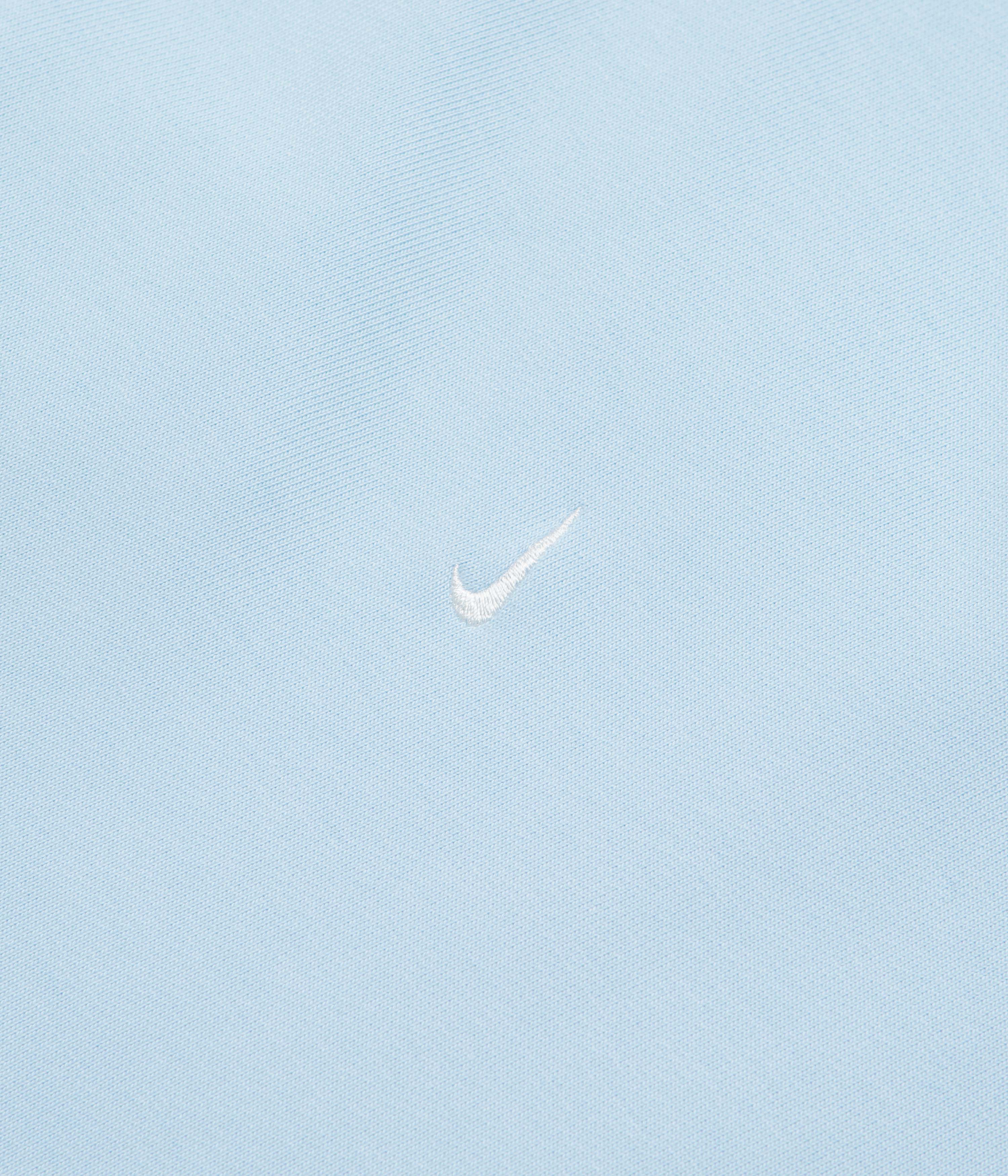 Nike Solo Swoosh Crewneck Sweatshirt - Celestine Blue / White - Image 3