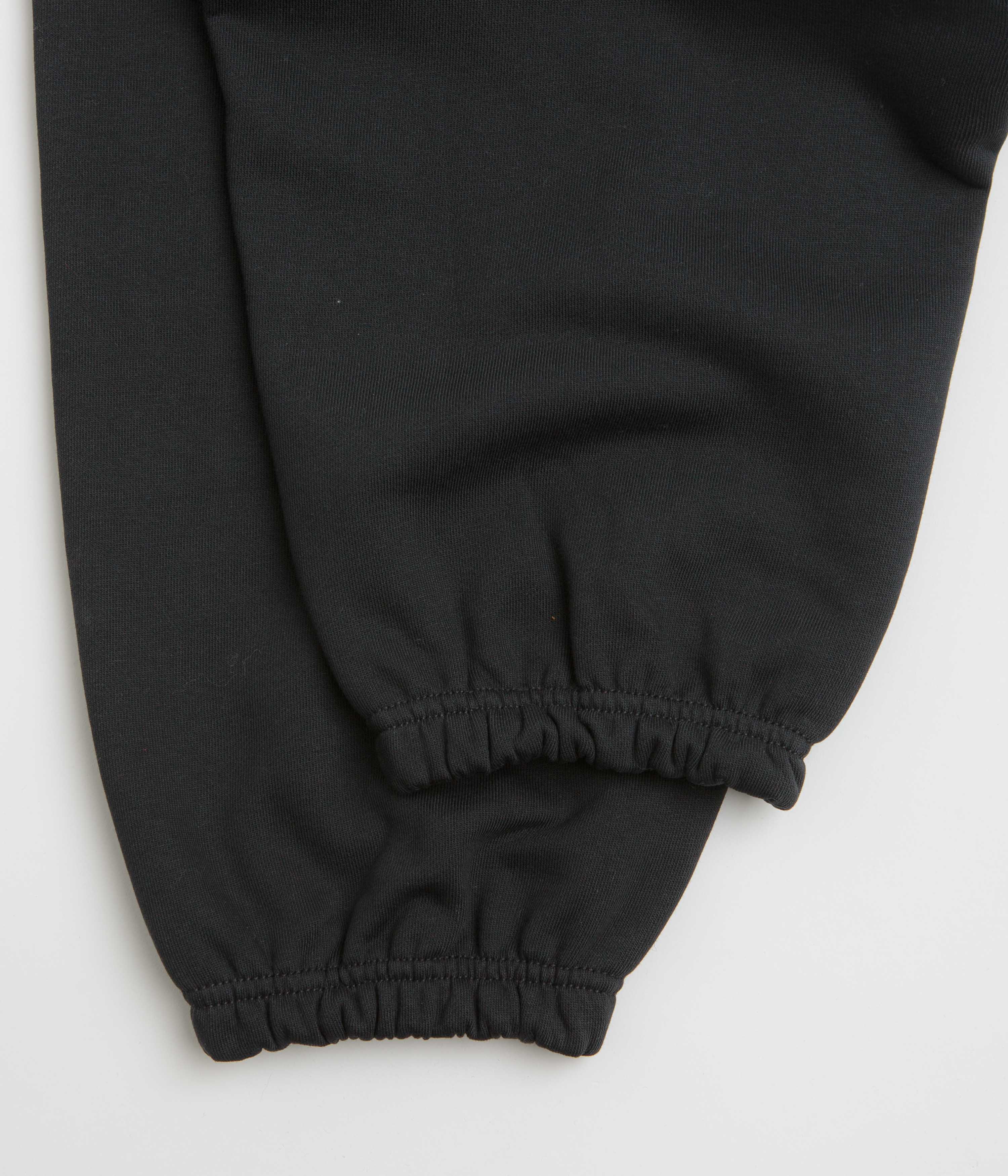 Nike Solo Swoosh Cuffed Sweatpants - Black / Black / White - Image 7
