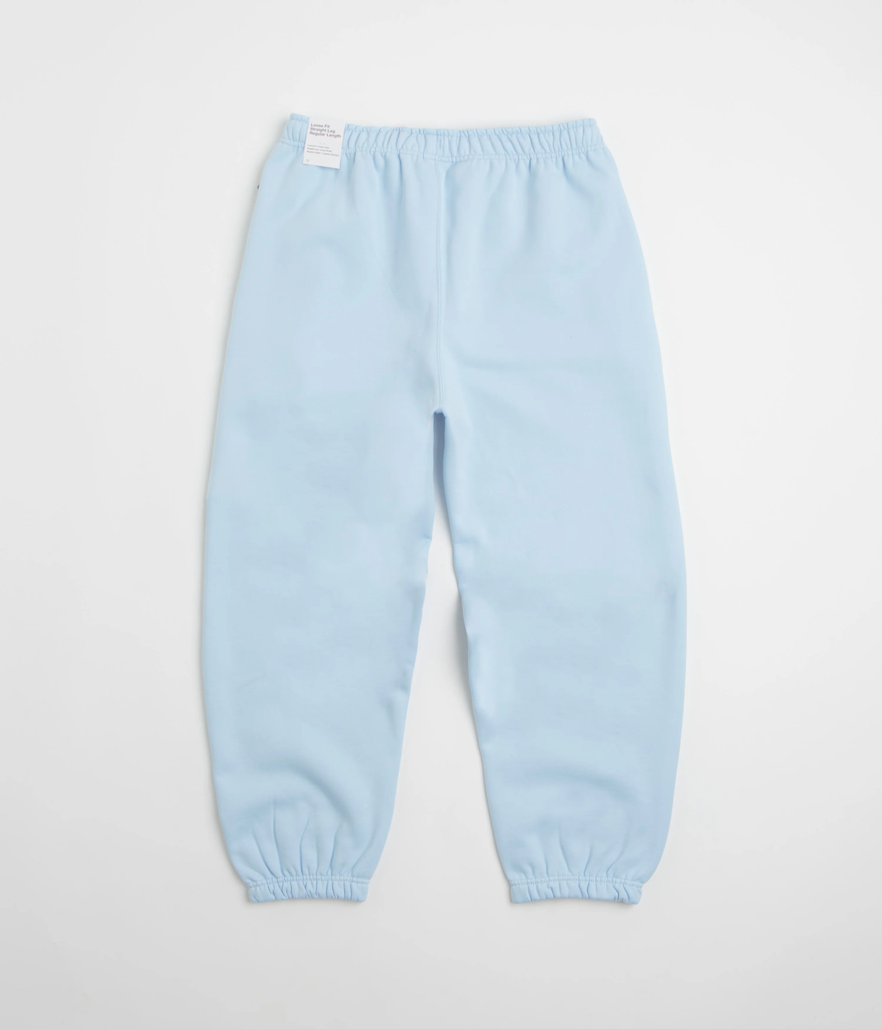 Nike Solo Swoosh Cuffed Sweatpants - Celestine Blue / Celestine Blue / White - Image 3