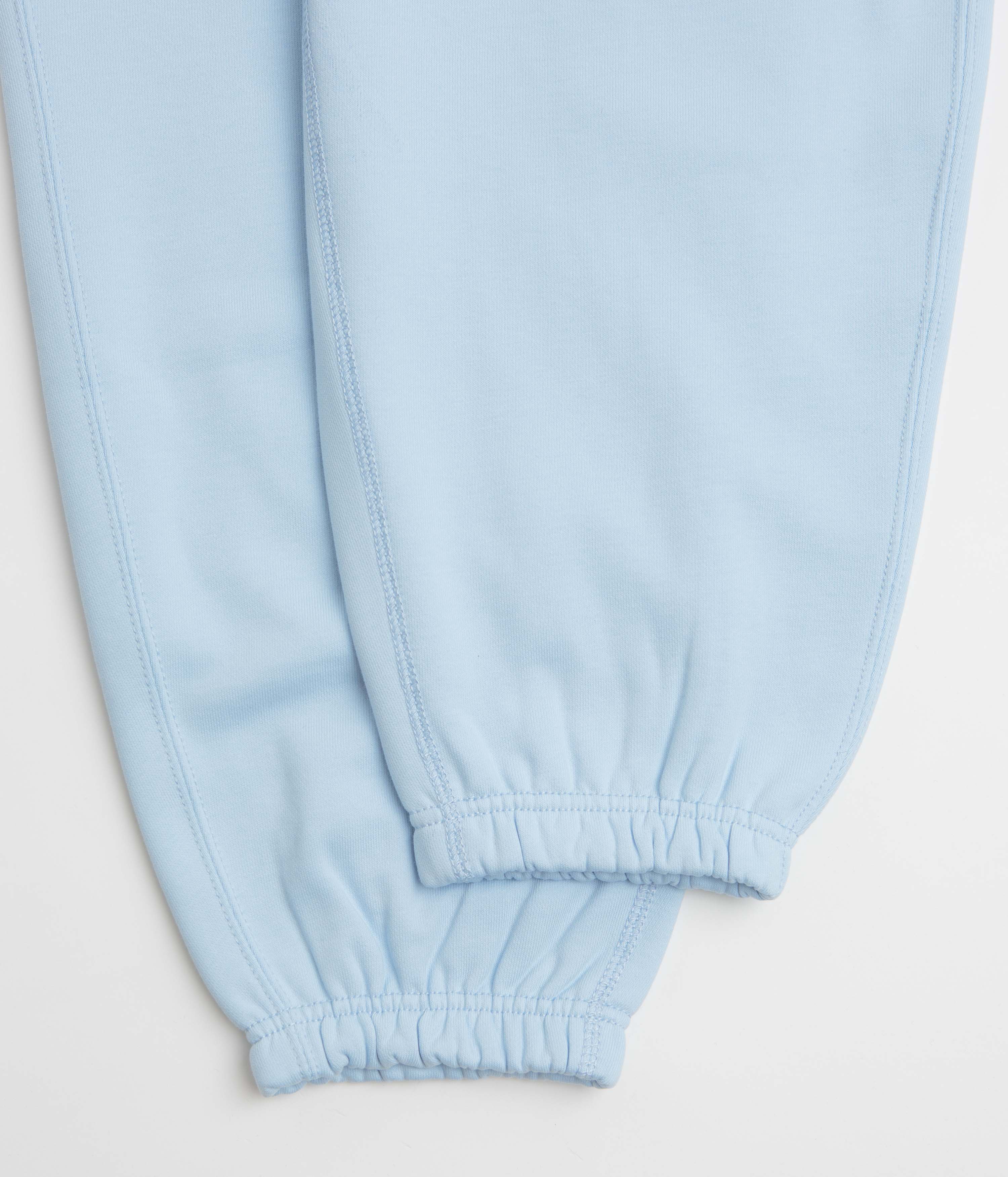 Nike Solo Swoosh Cuffed Sweatpants - Celestine Blue / Celestine Blue / White - Image 7