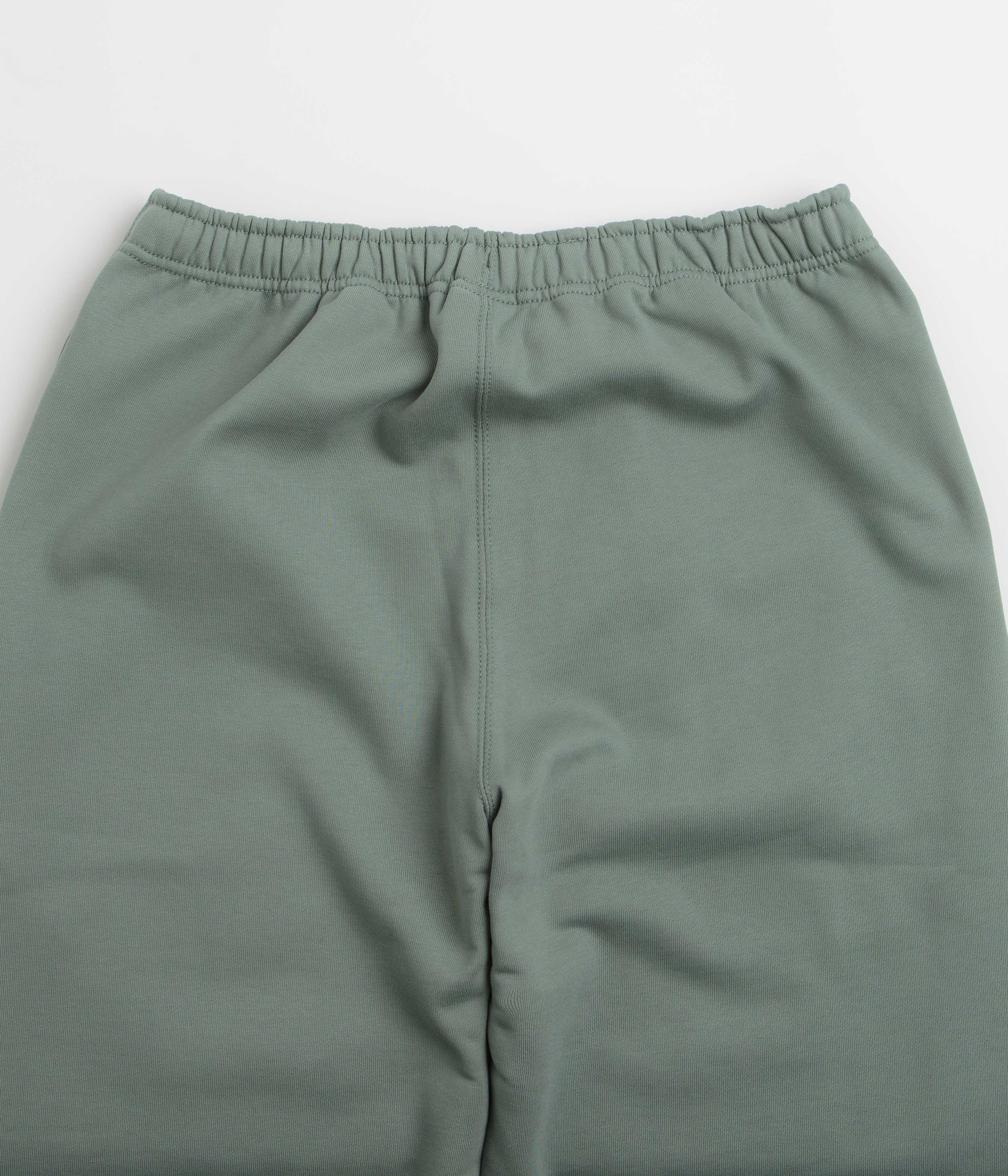 Nike Solo Swoosh Cuffed Sweatpants - Clay Green / Clay Green / White - Image 5
