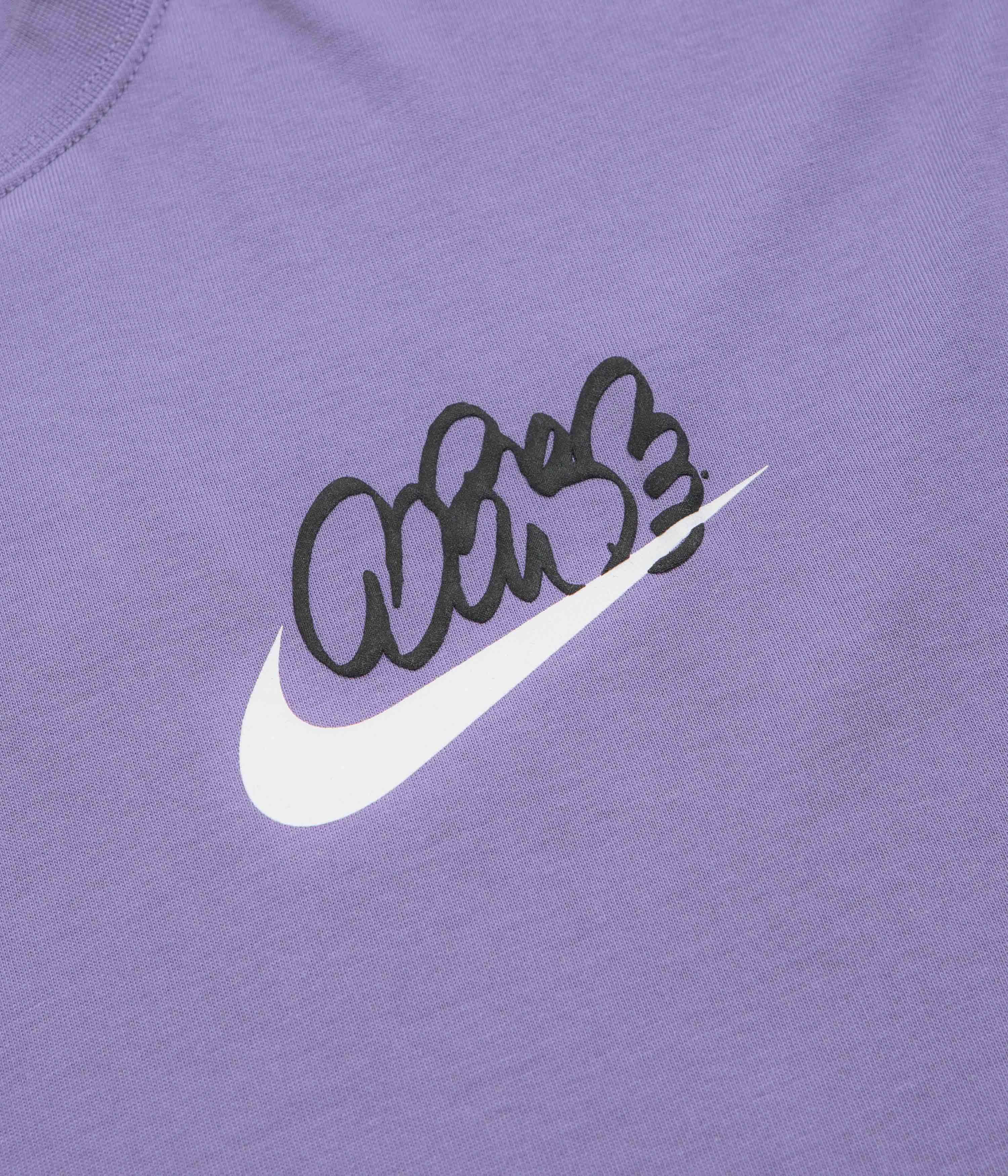 Nike Solo Swoosh GPX T-Shirt - Dusty Amethyst - Image 4