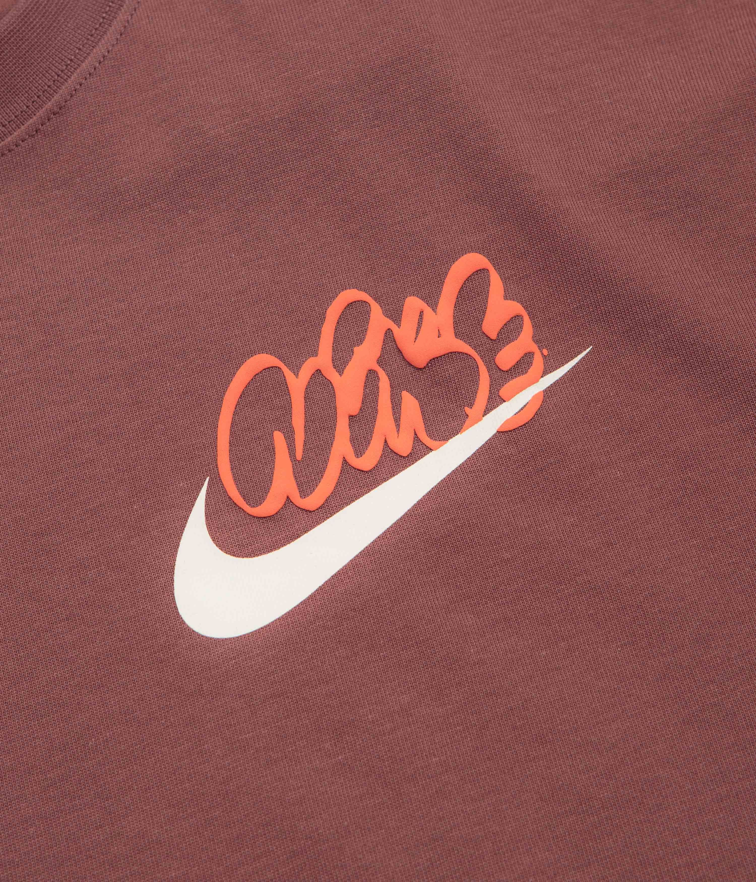 Nike Solo Swoosh GPX T-Shirt - Red Sepia - Image 4