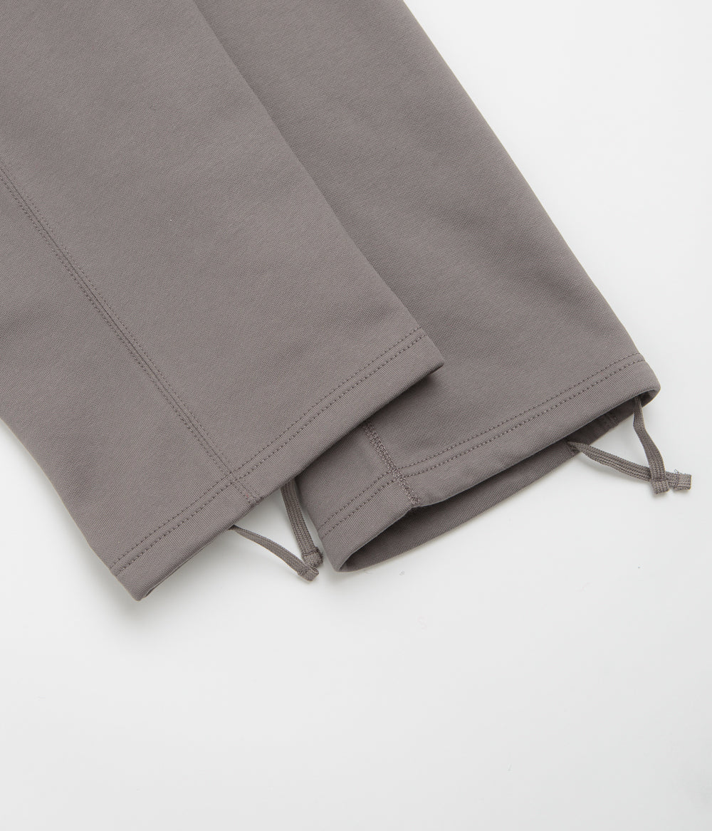 Nike Solo Swoosh Open Hem Sweatpants - Cave Stone / Cave Stone / White - Image 9