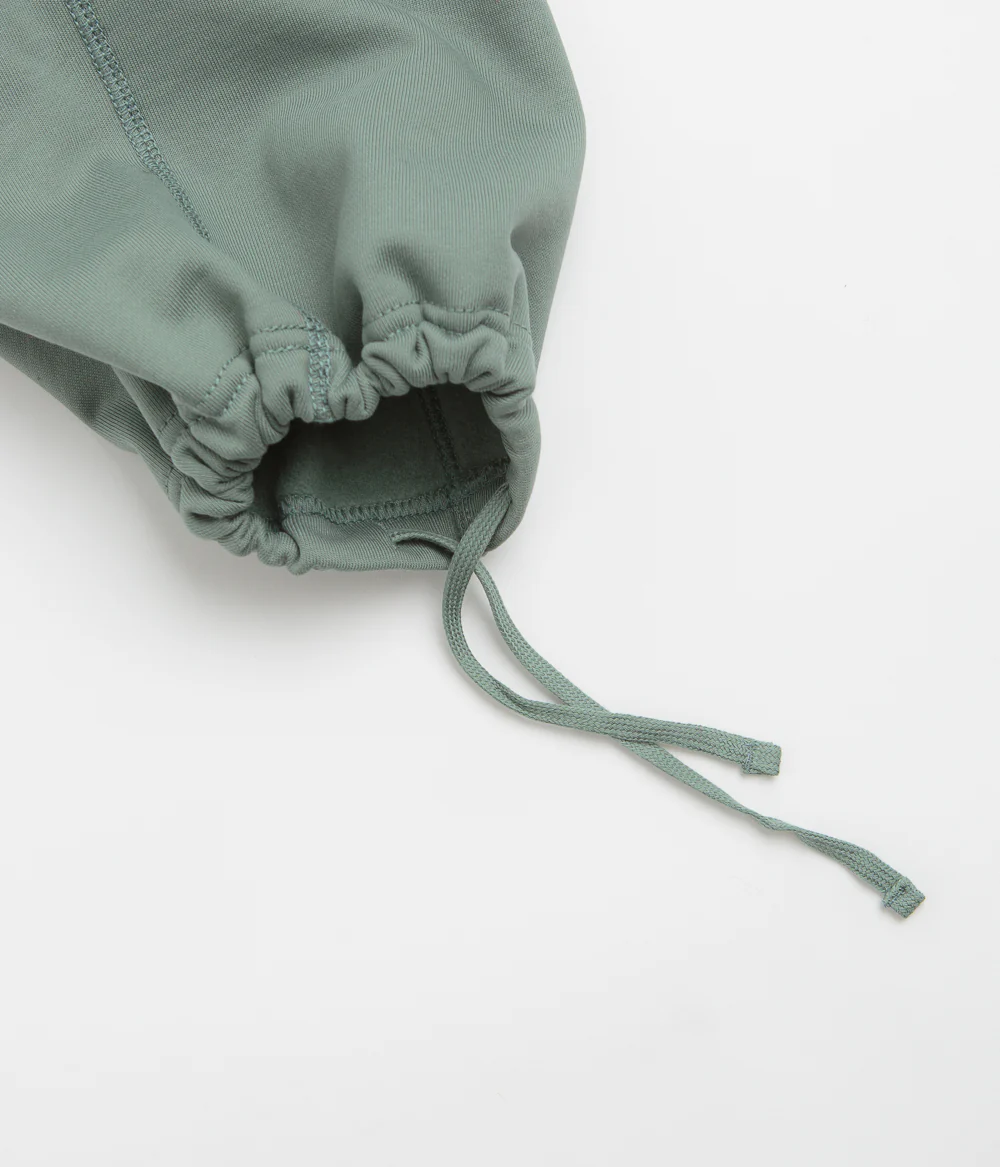 Nike Solo Swoosh Open Hem Sweatpants - Clay Green / Clay Green / White - Image 8