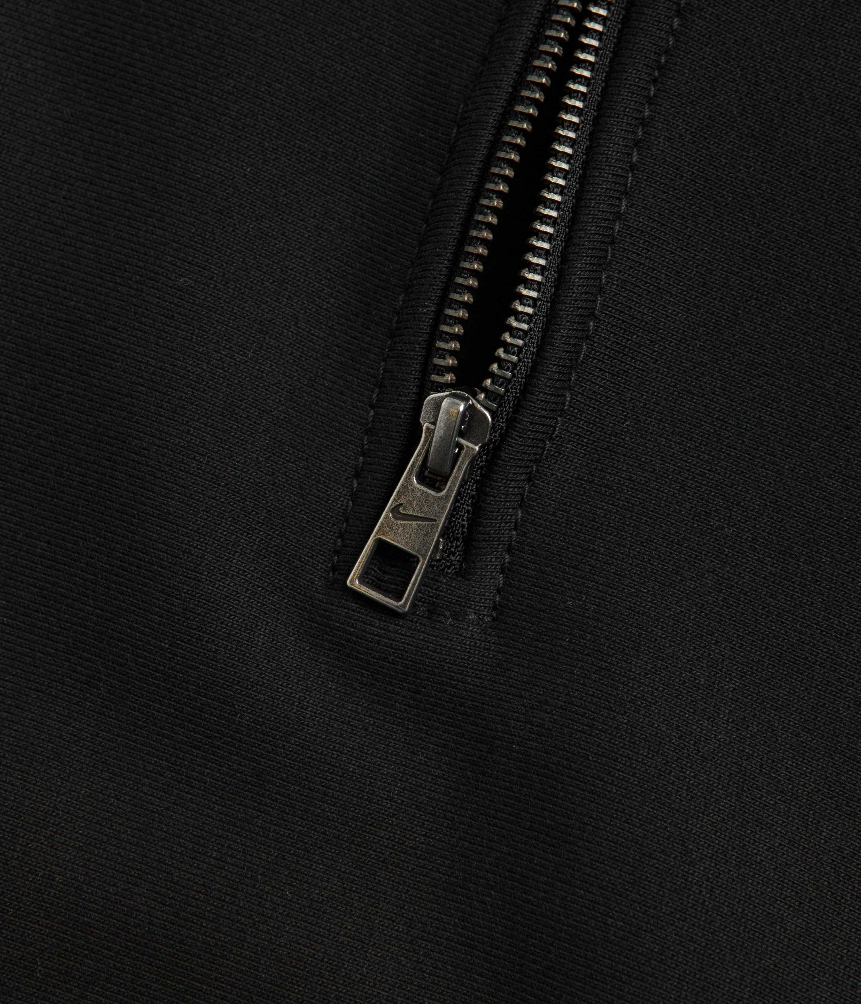Nike Solo Swoosh Quarter Zip Sweatshirt - Black / White - Image 5