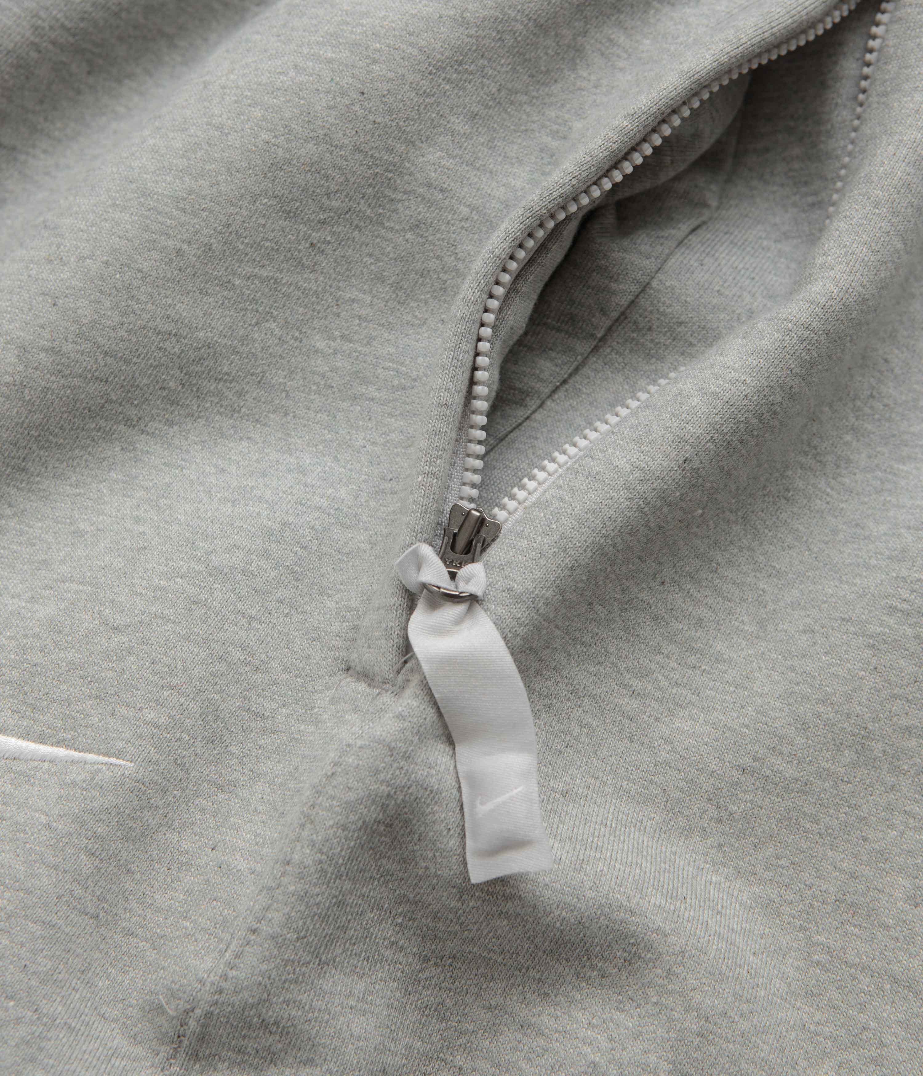 Nike Solo Swoosh Sweatpants - Dark Grey Heather / White - Image 8