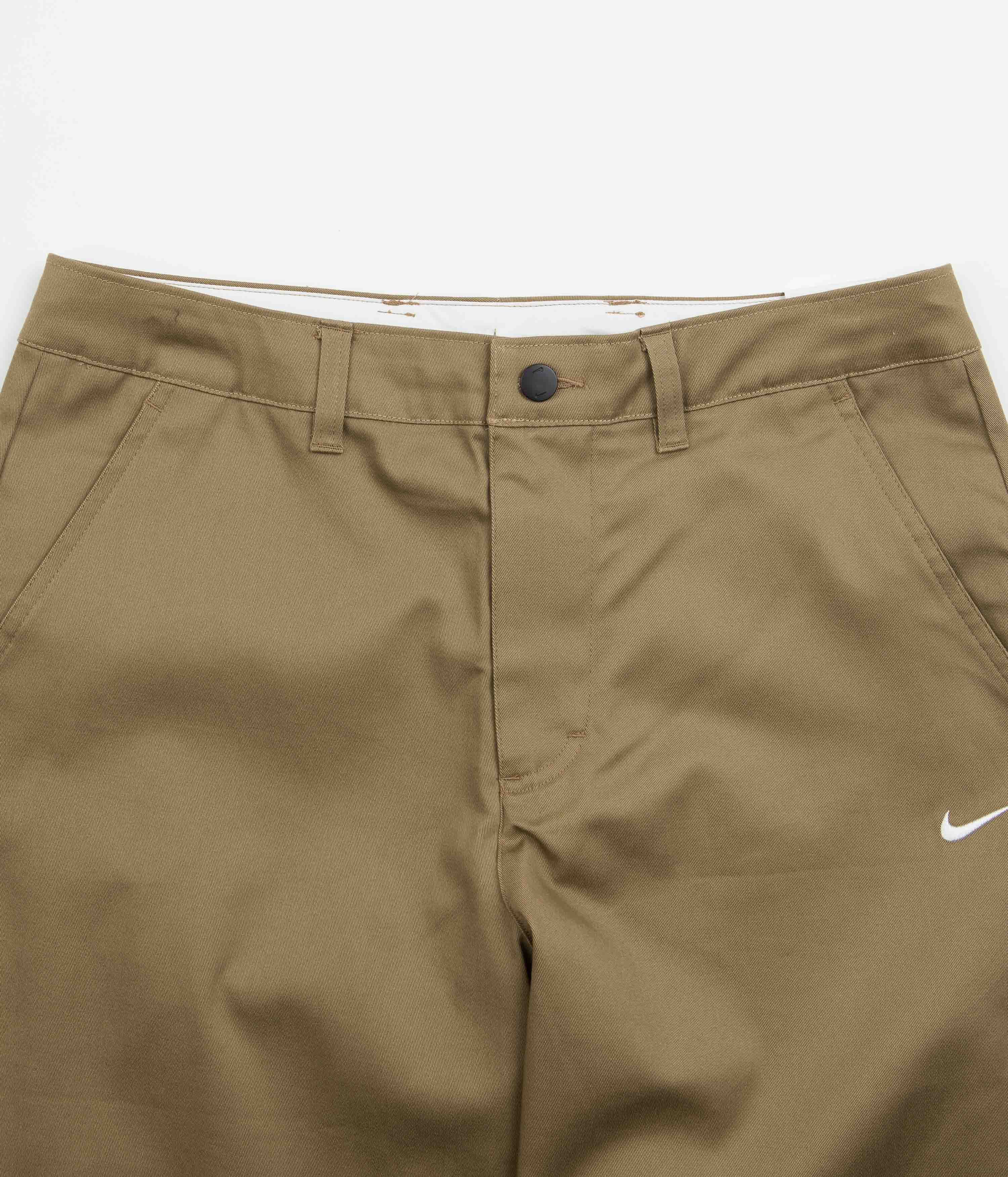 Nike Unlined Chino Pants - Dark Driftwood / White - Image 4