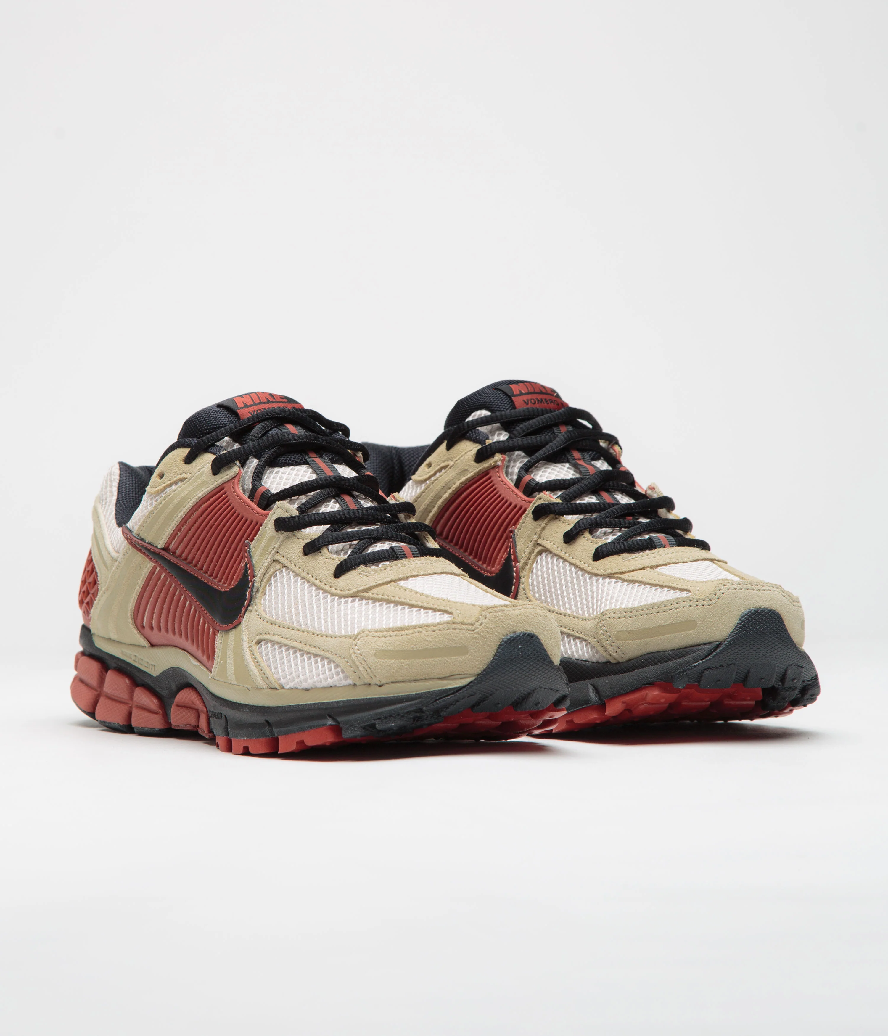 Nike Vomero 5 Shoes - Desert Khaki / Black - Light Orewood Brown - Image 2