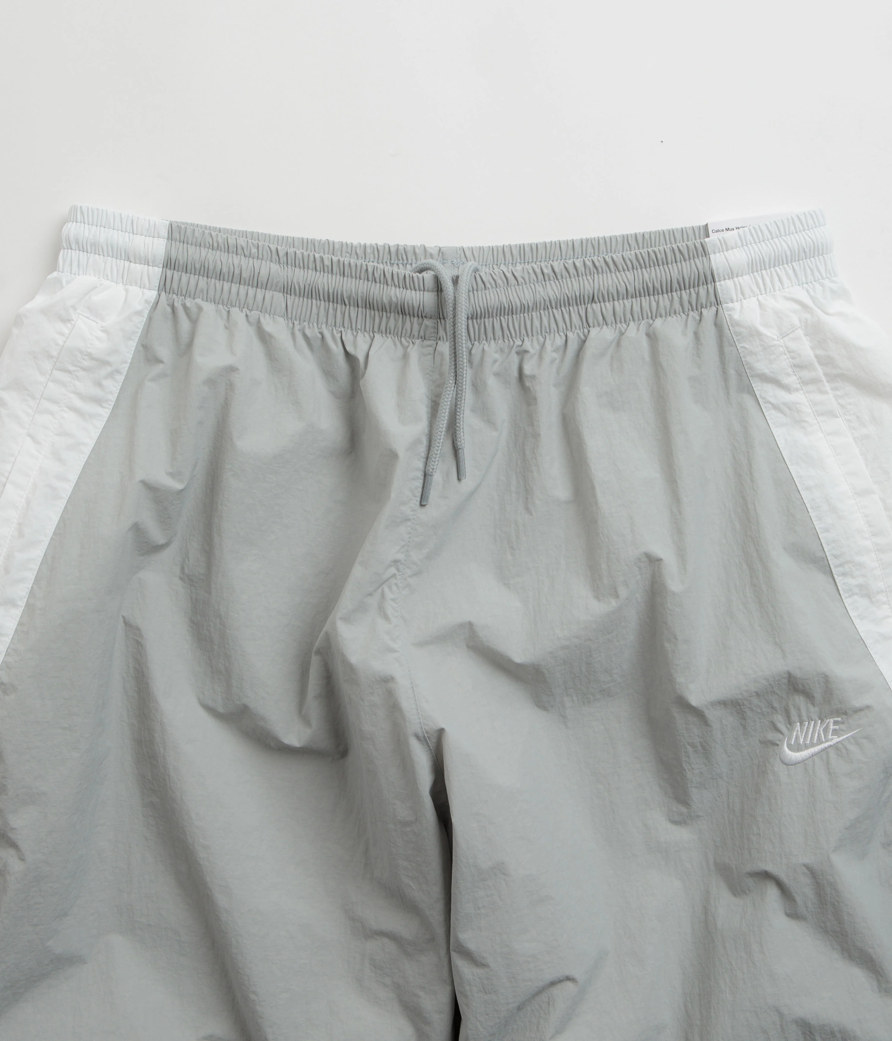 Nike Woven Track Pants - Light Smoke Grey / White / Black / White - Image 4
