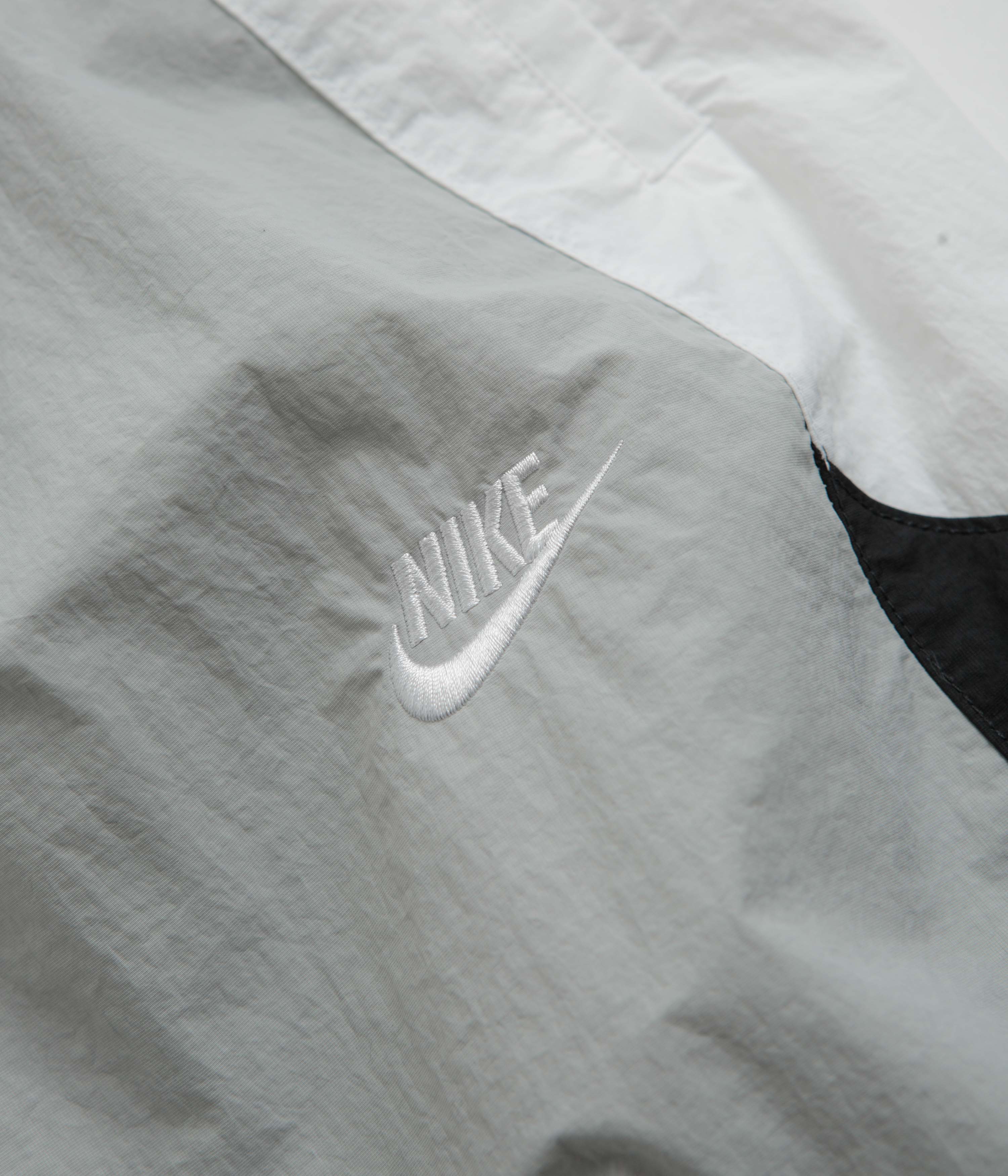 Nike Woven Track Pants - Light Smoke Grey / White / Black / White - Image 6