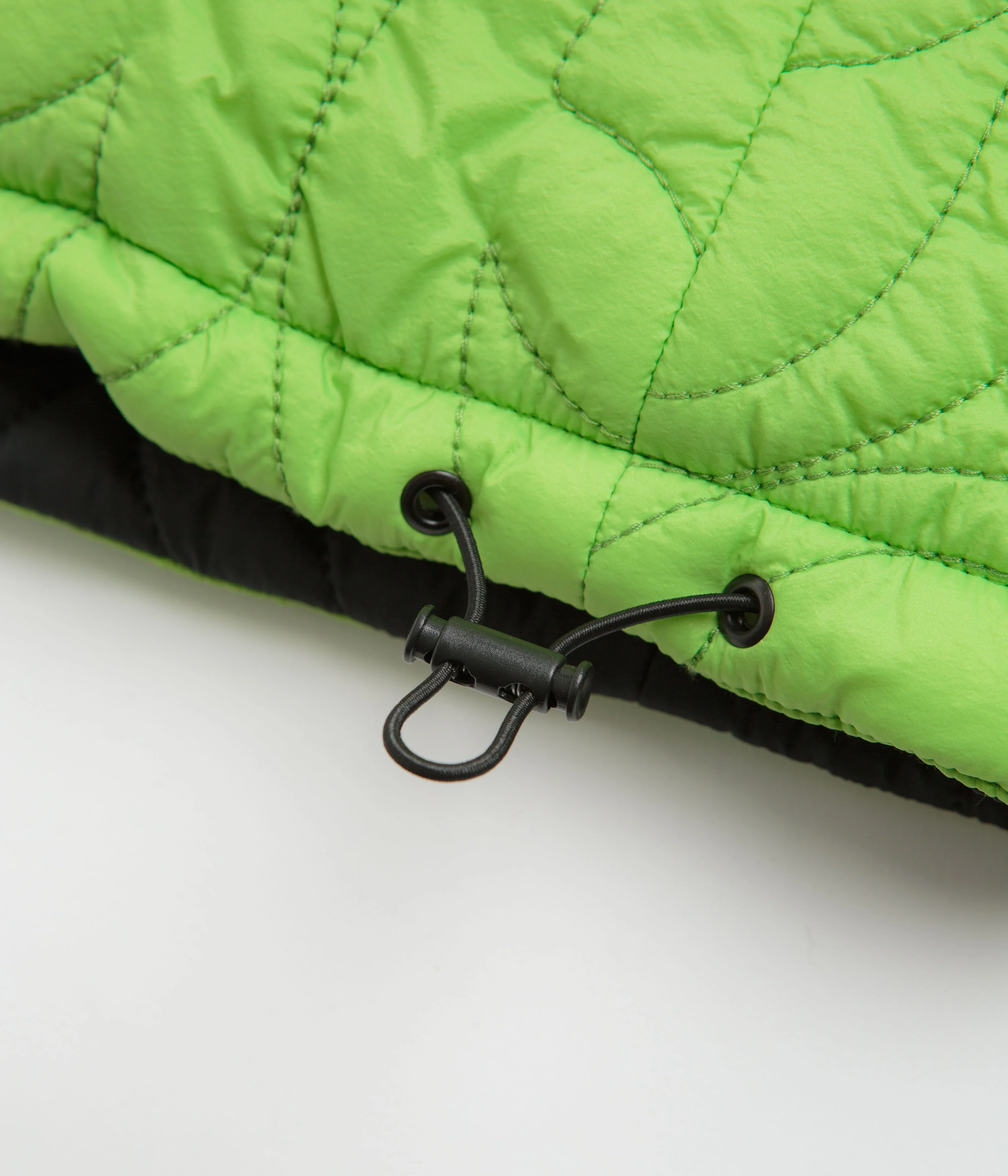 No Problemo Alien-O Quilted Liner Jacket - Black - Image 7