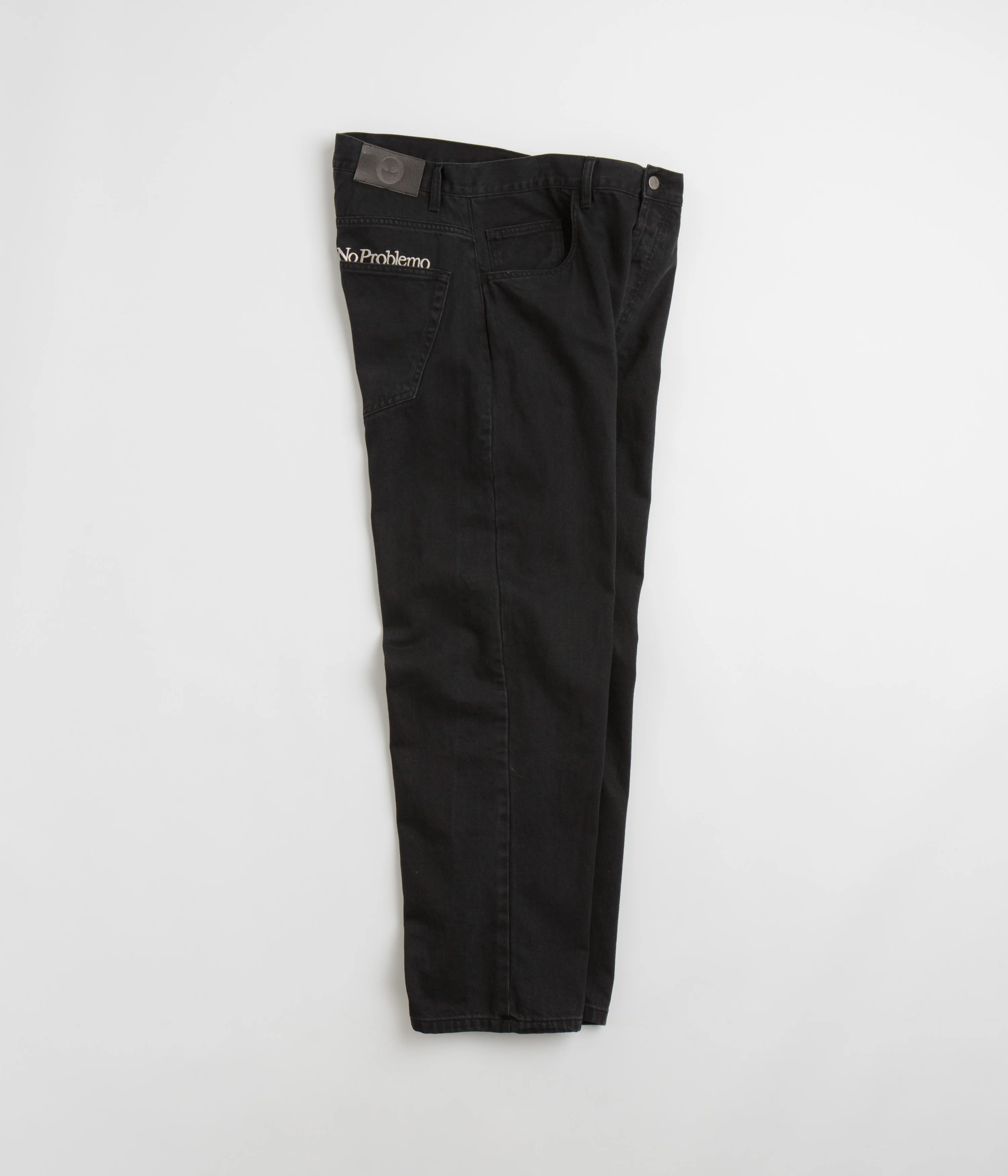 No Problemo Bagi Jeans - Black - Image 2