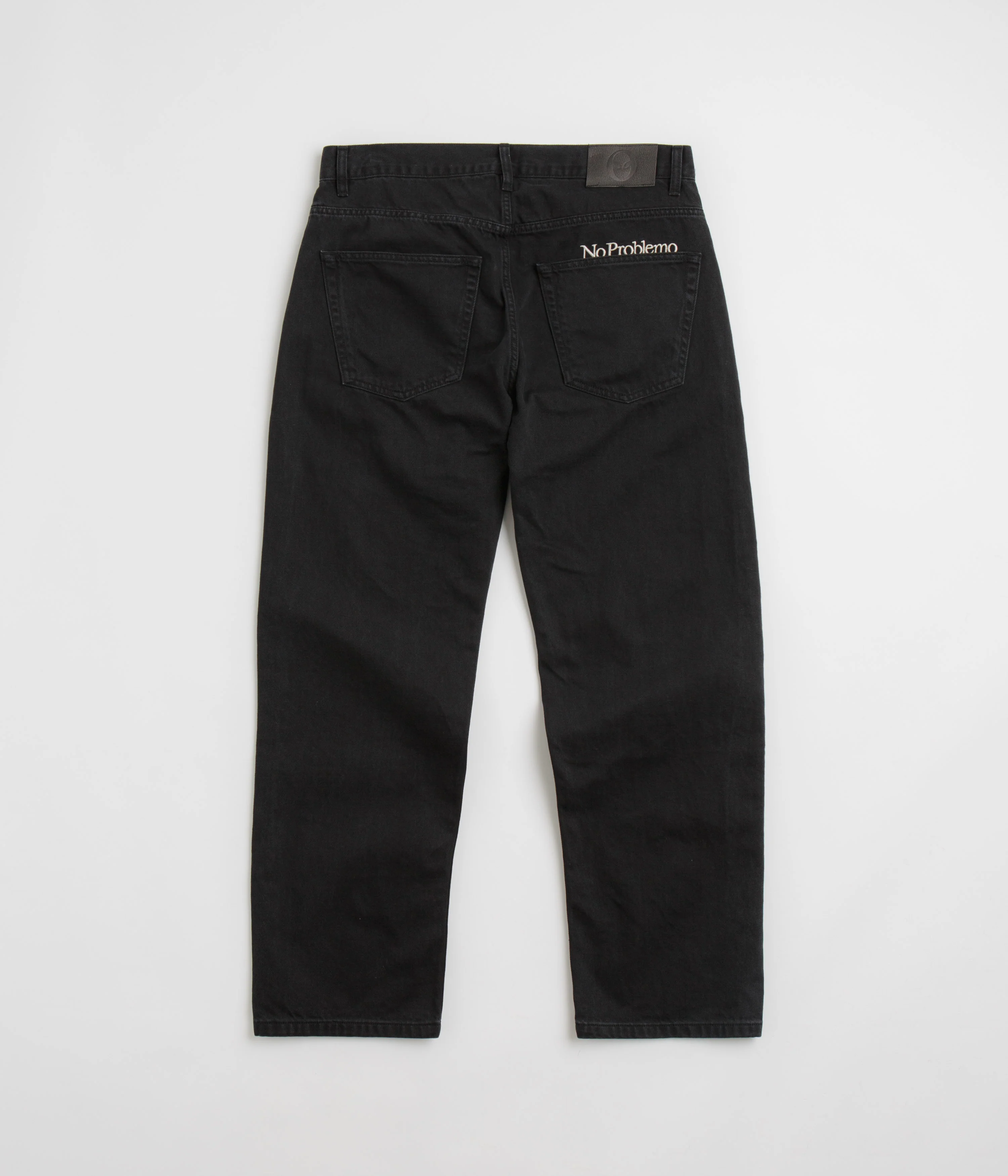 No Problemo Bagi Jeans - Black - Image 3