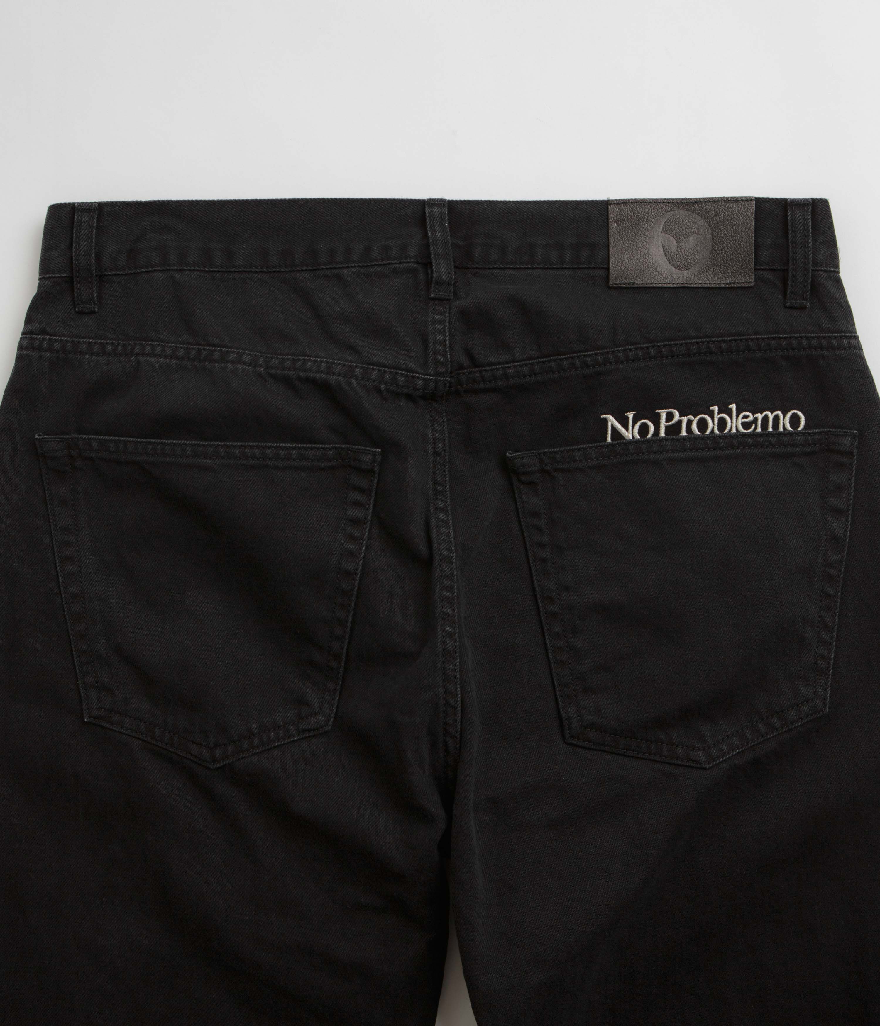 No Problemo Bagi Jeans - Black - Image 6