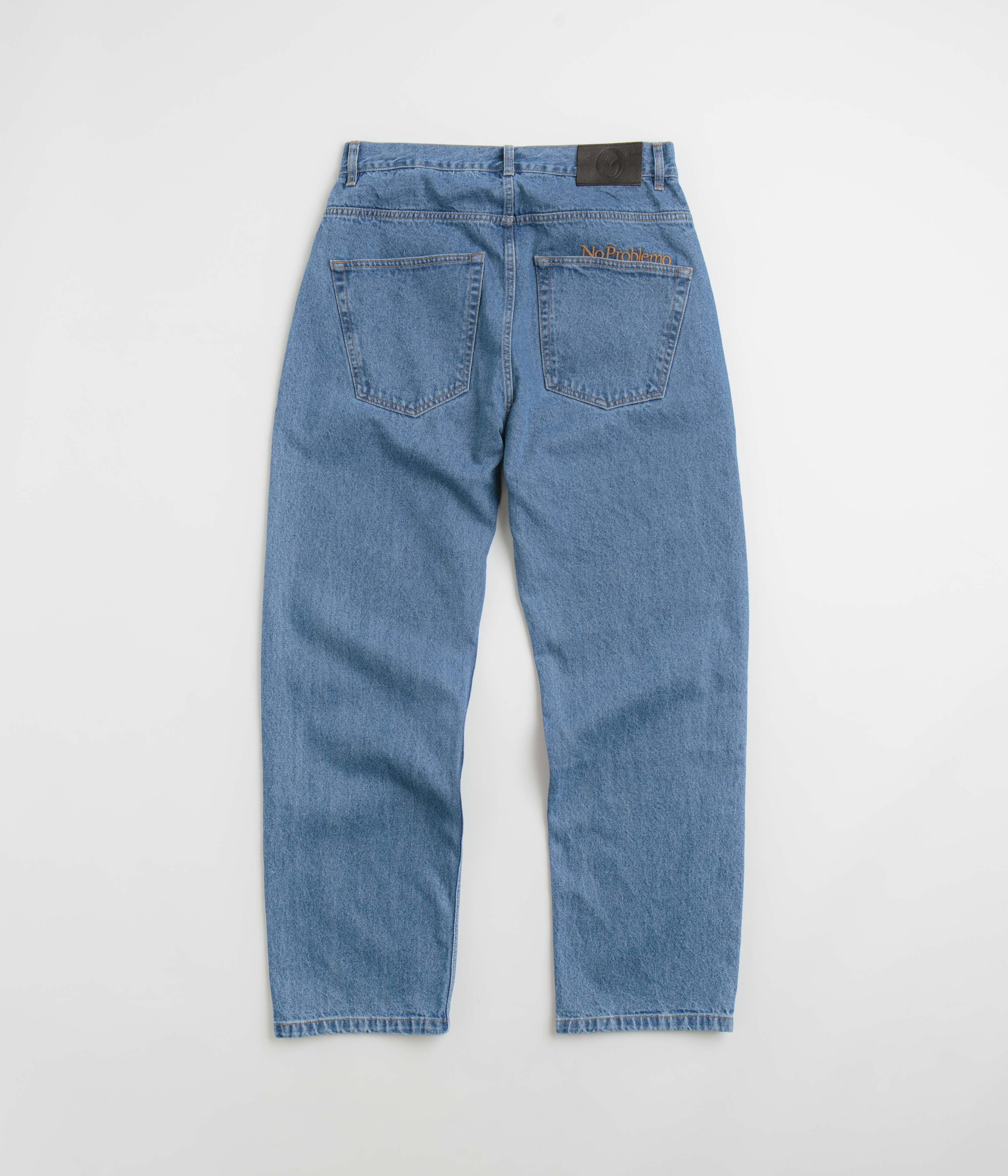No Problemo Bagi Jeans - Blue - Image 3