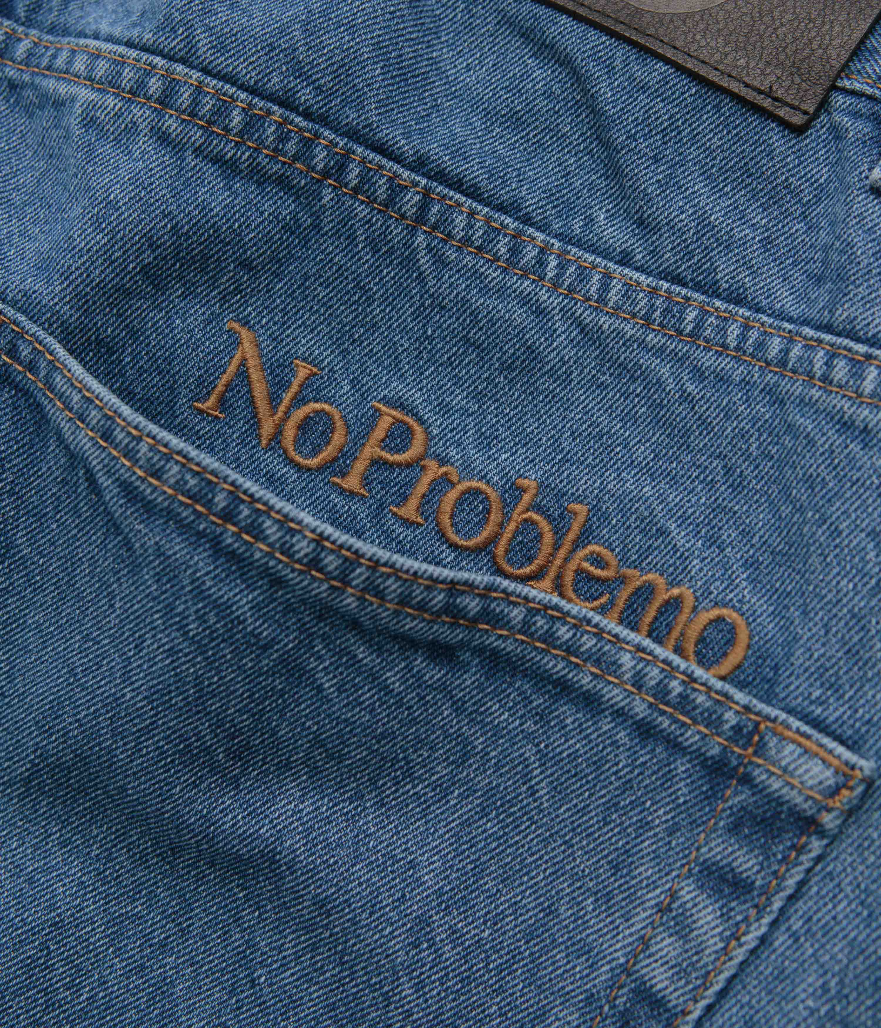 No Problemo Bagi Jeans - Blue - Image 7