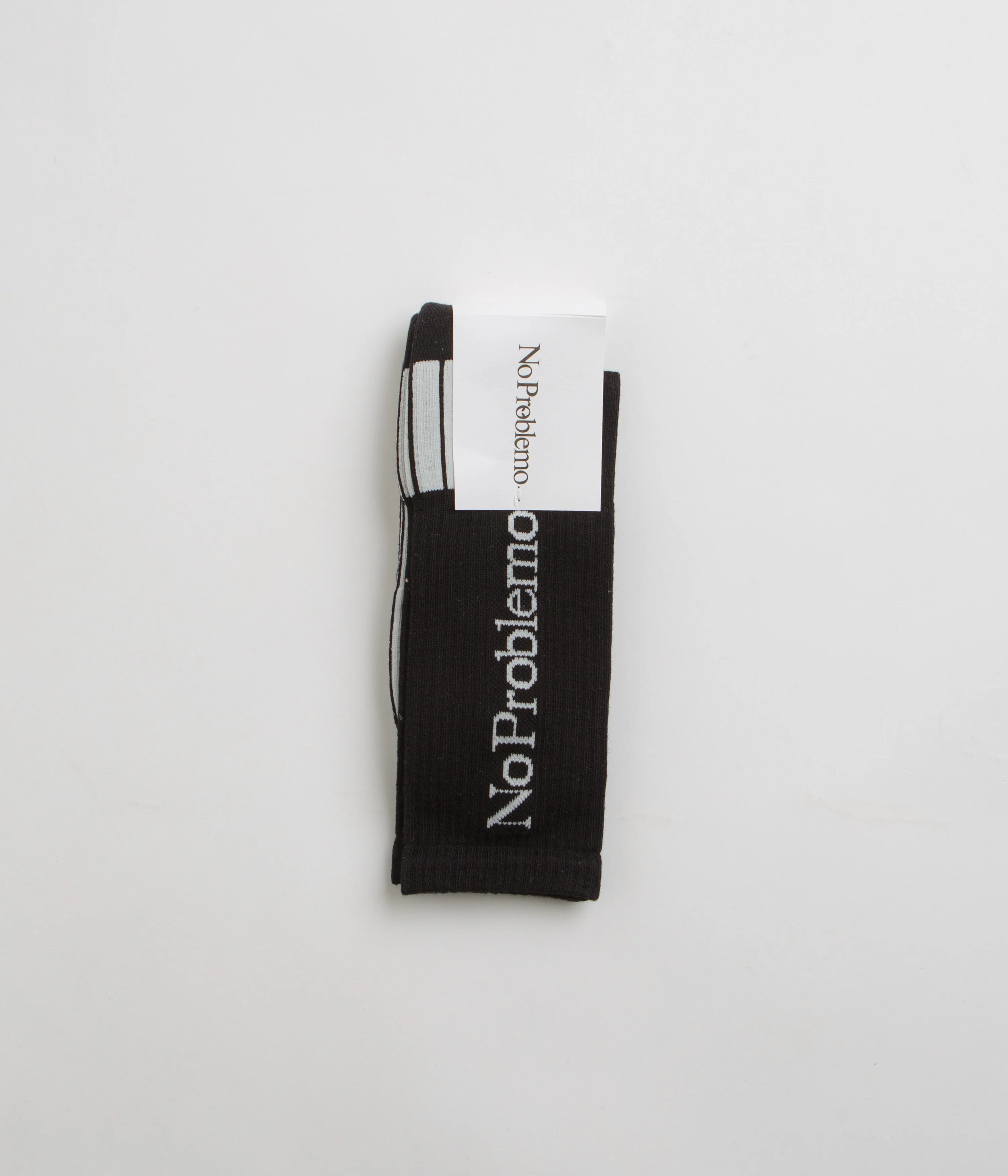 No Problemo Logo Socks - Black - Image 2