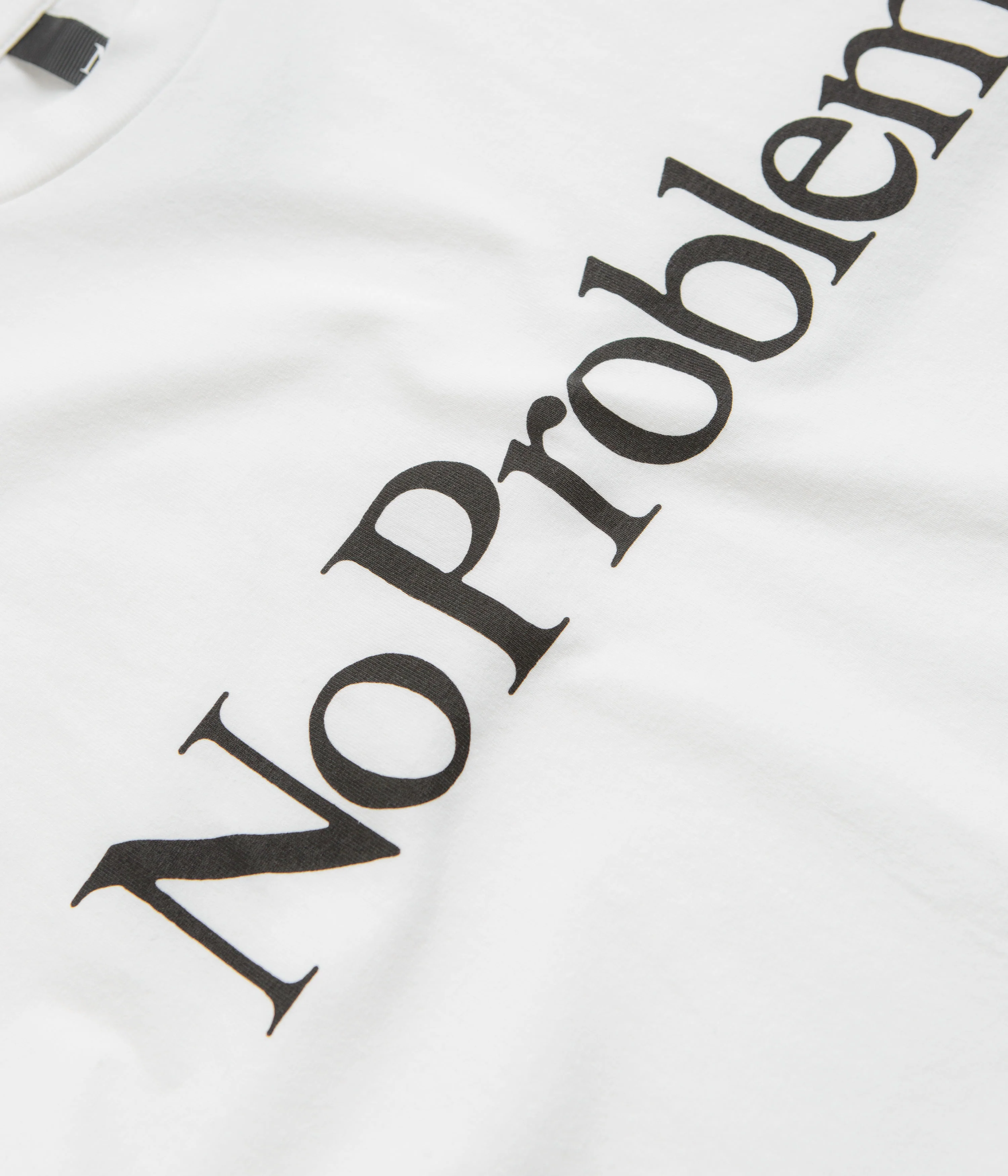 No Problemo Logo T-Shirt - White - Image 2
