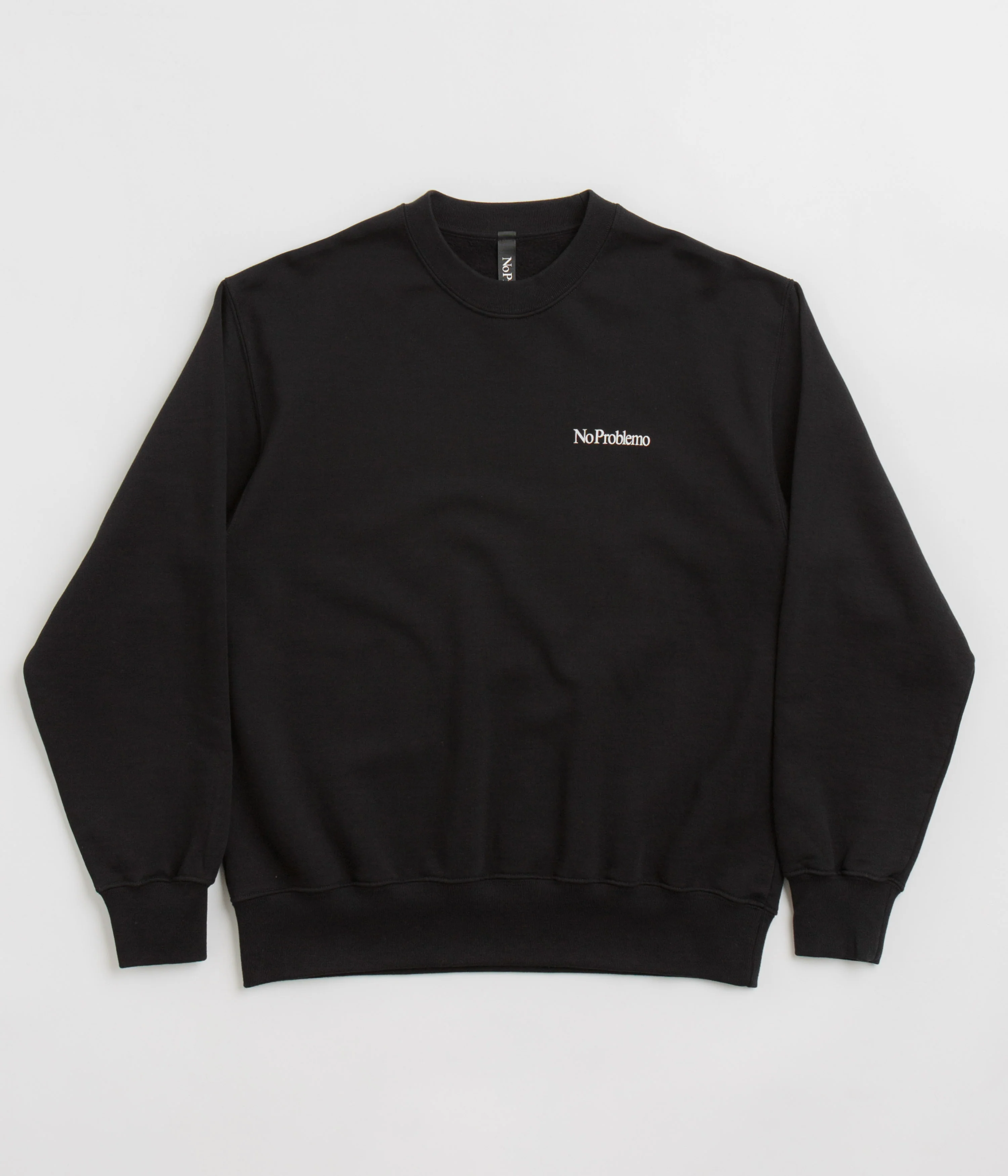 No Problemo Mini Problemo Crewneck Sweatshirt - Black
