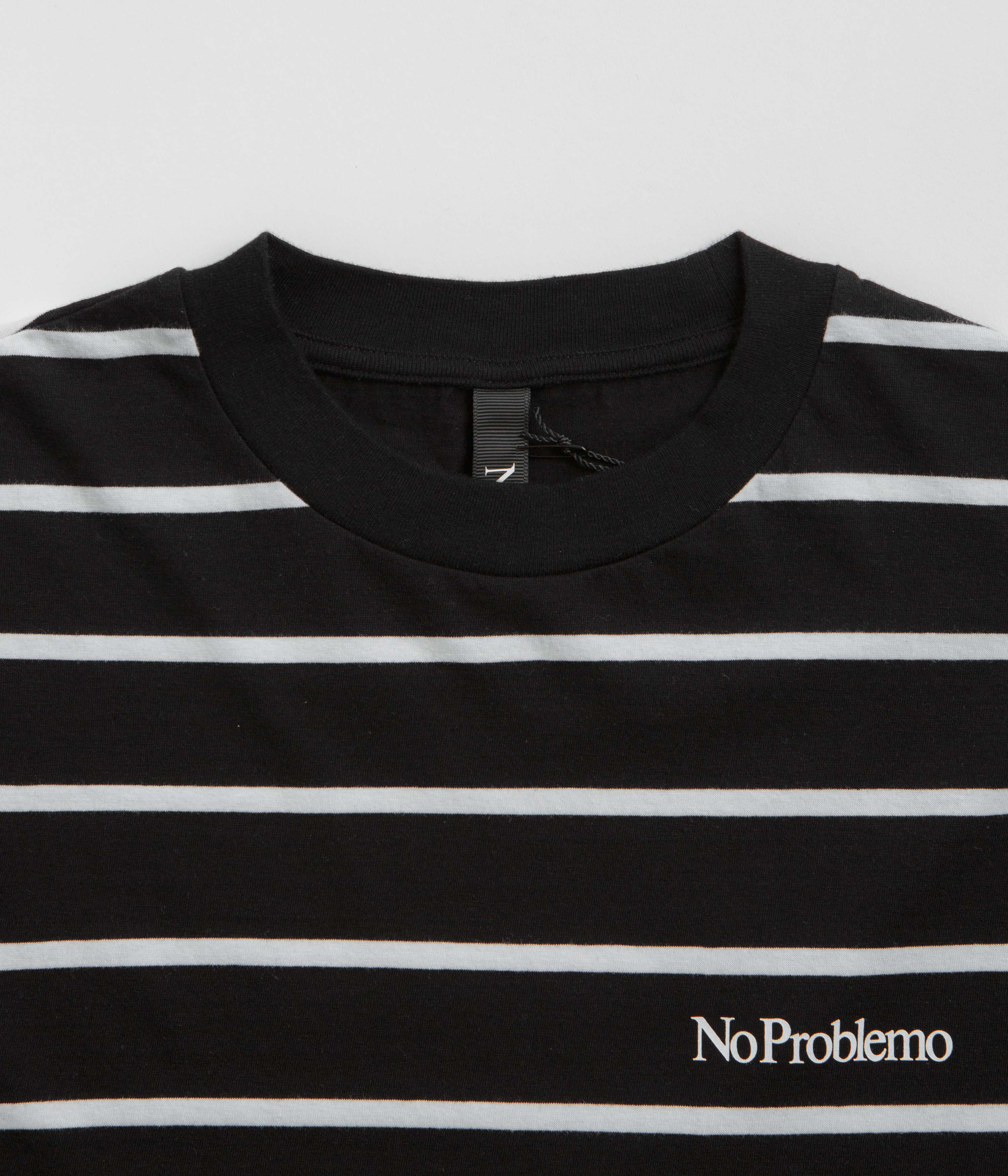 No Problemo Mini Problemo Striped Long Sleeve T-Shirt - Multi - Image 4