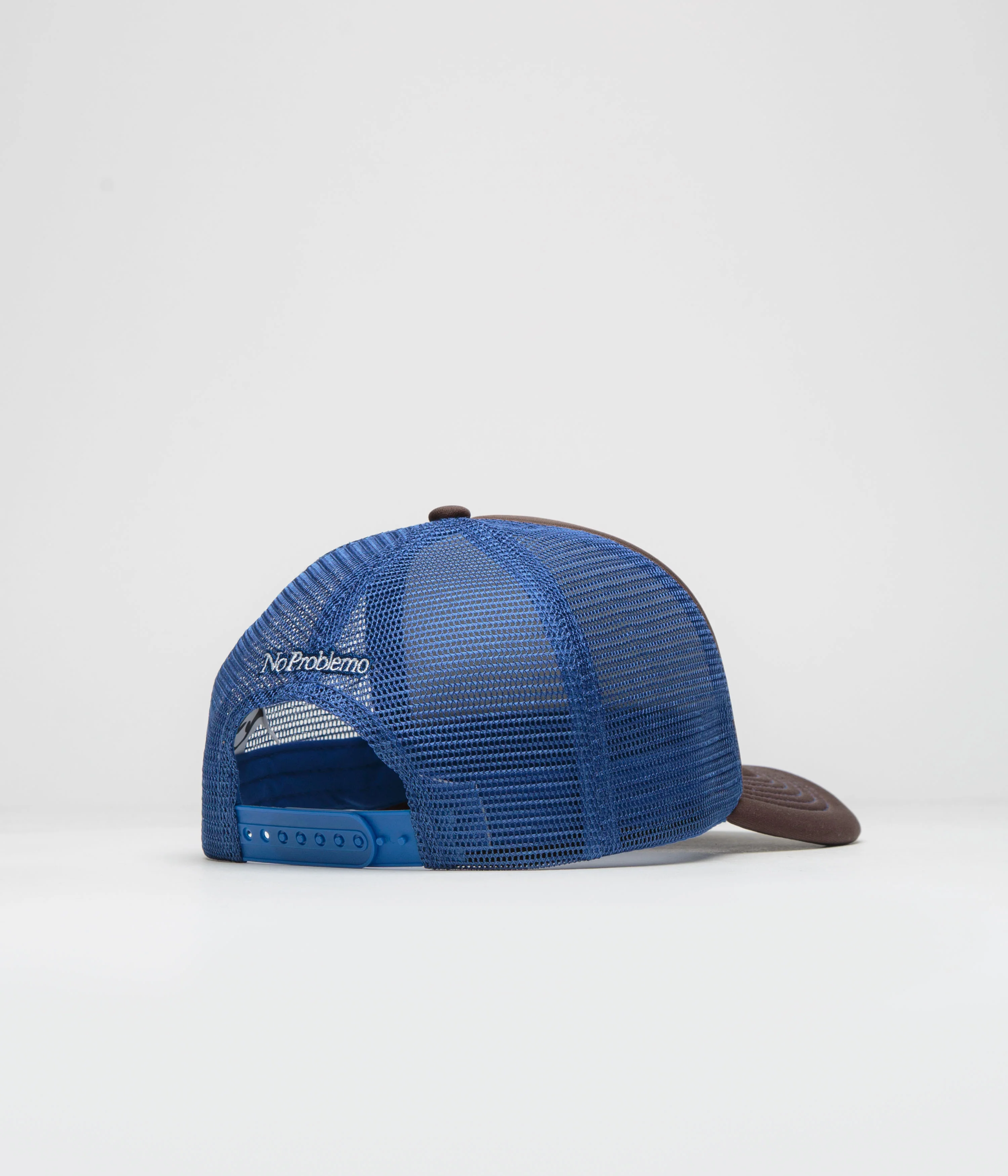 No Problemo No Feelings Trucker Cap - Brown - Image 3