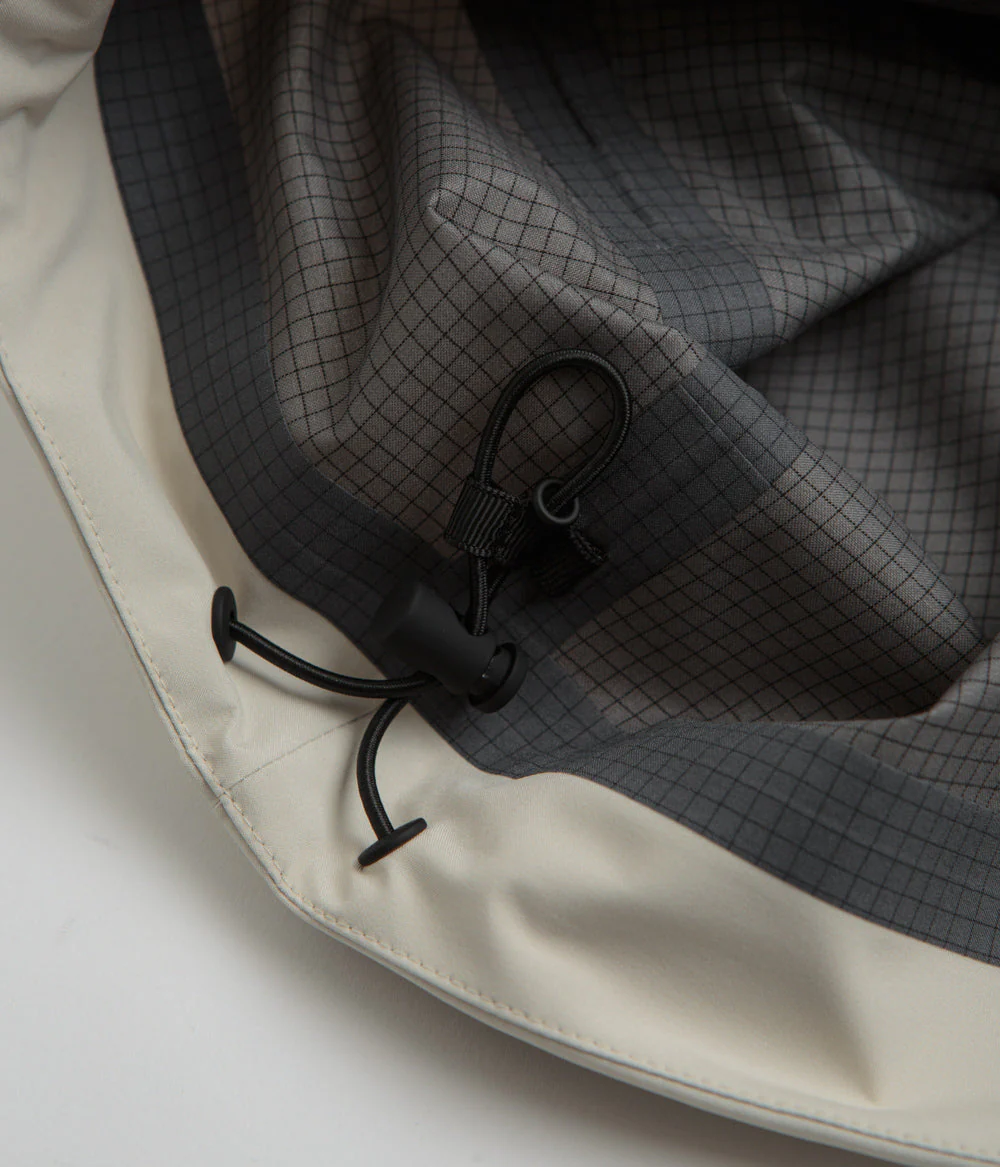 Norse Projects 3L Waterproof Stand Collar Jacket - Kit White - Image 10
