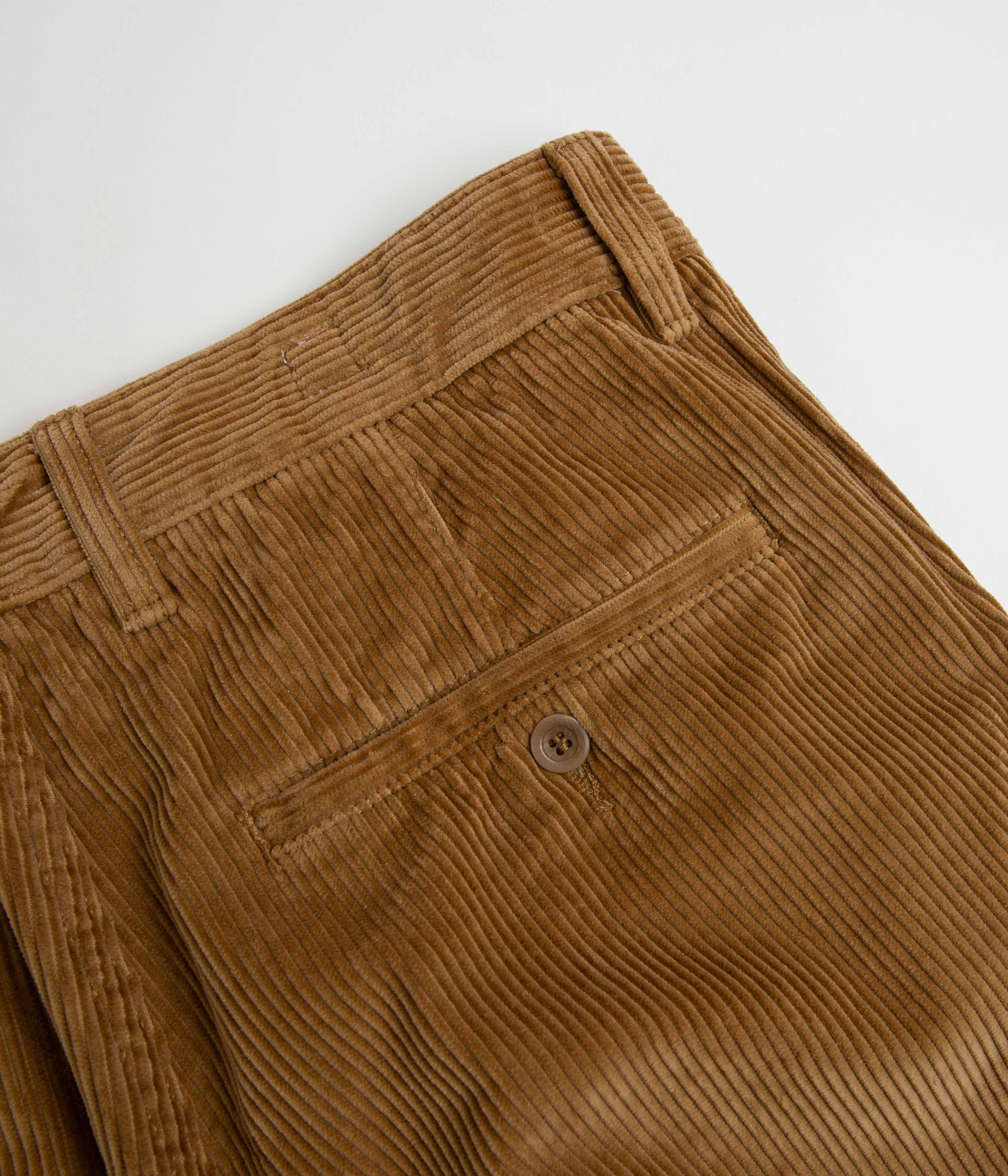 Norse Projects Aros Corduroy Chino Pants - Utility Khaki - Image 6