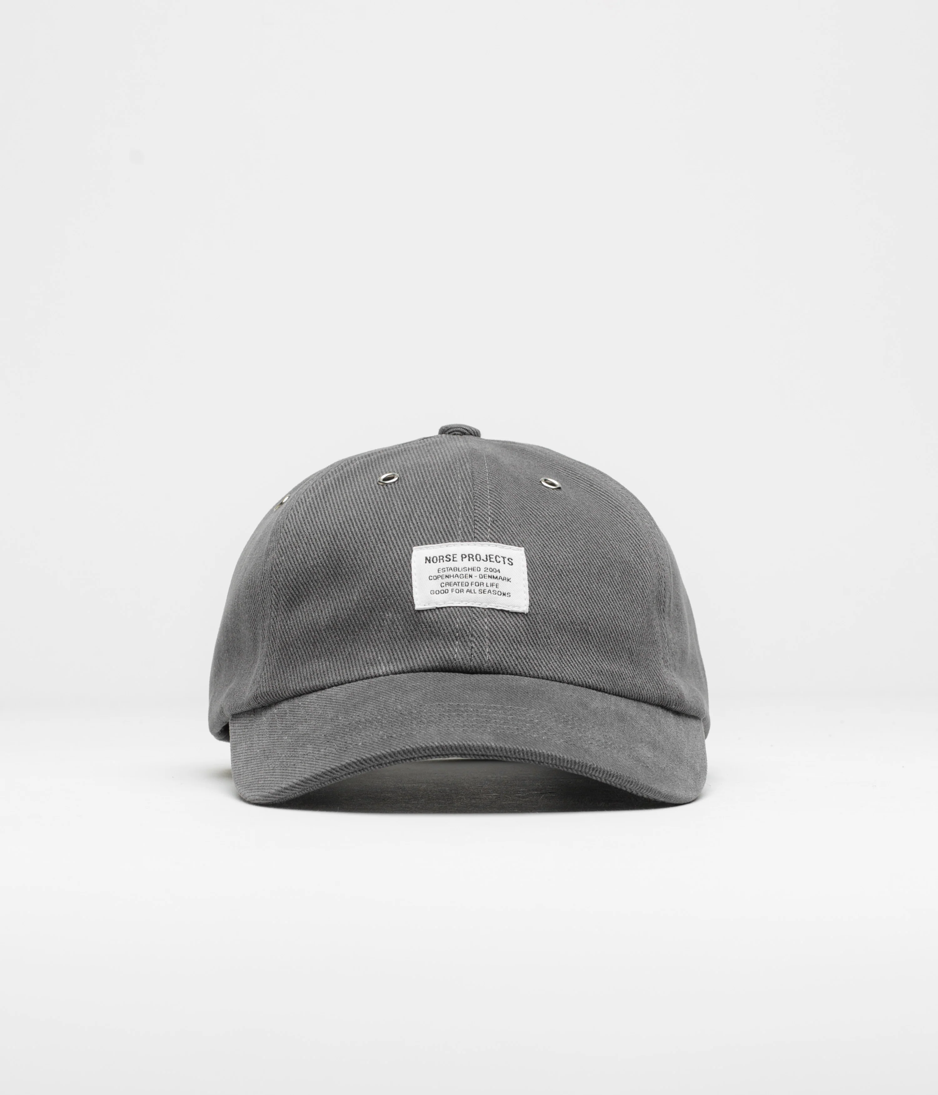 Norse Projects Bull Denim Cap - Graphite - Image 2