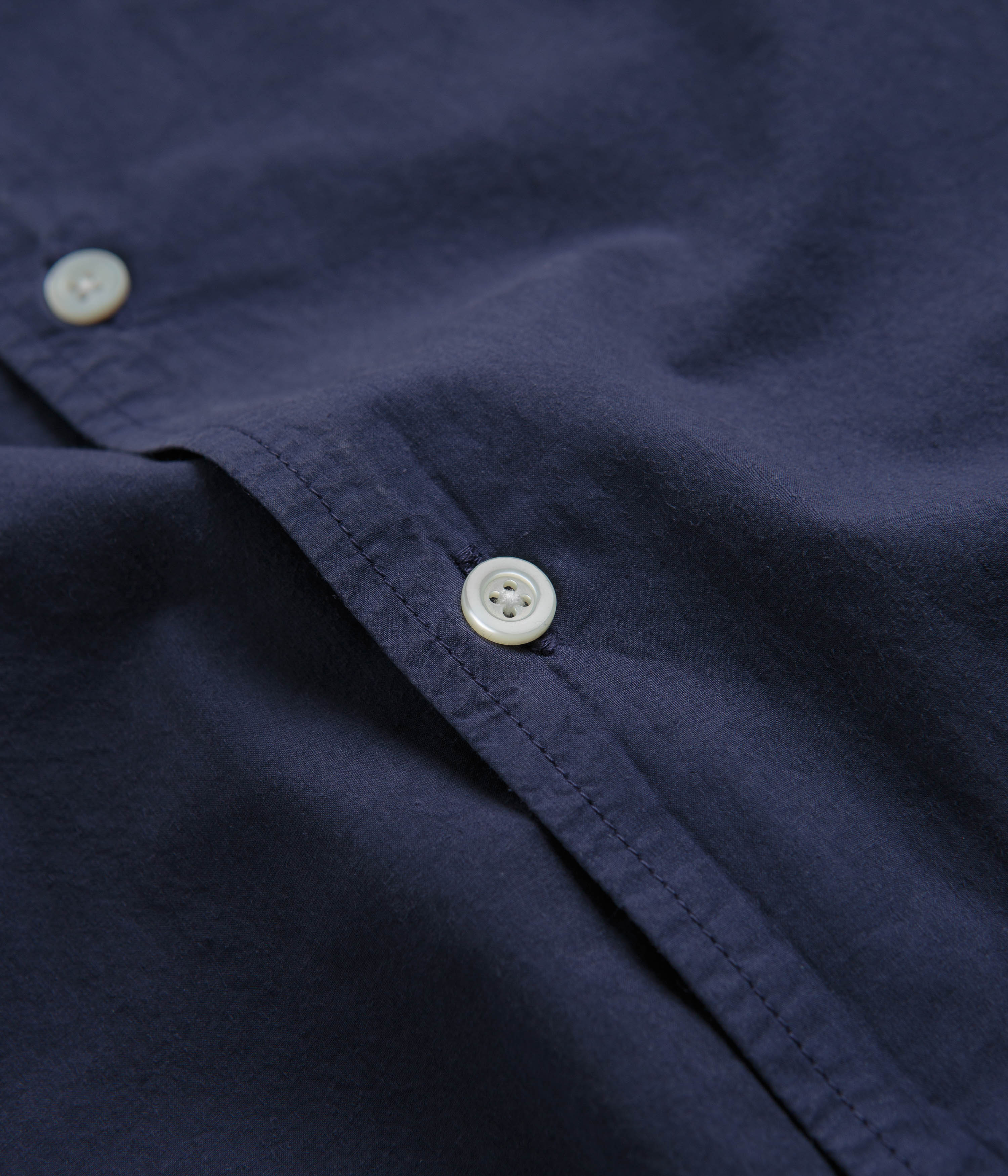 Norse Projects Carsten Tencel Short Sleeve Shirt - Calcite Blue - Image 2