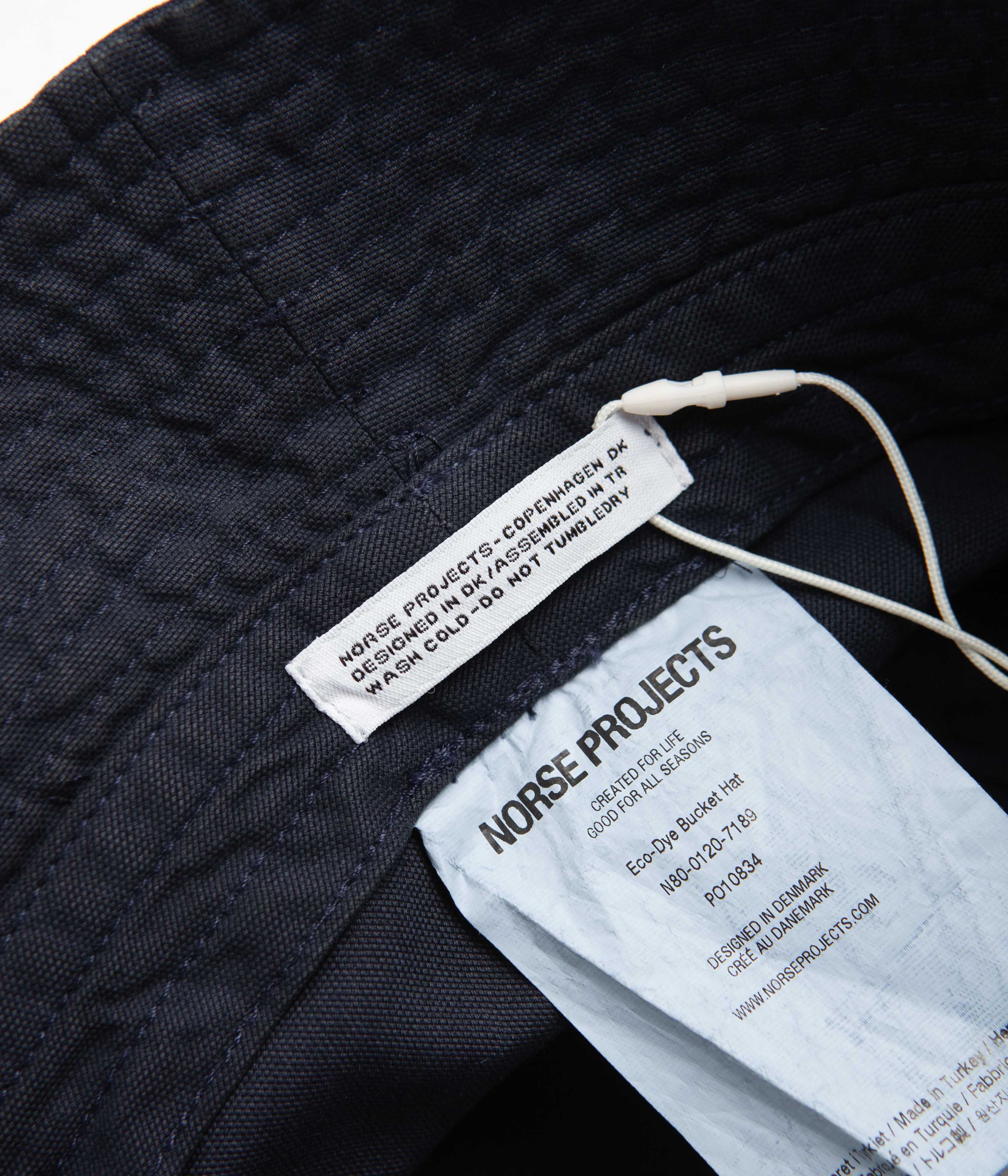 Norse Projects Eco-Dye Bucket Hat - Lava Dye - Image 4