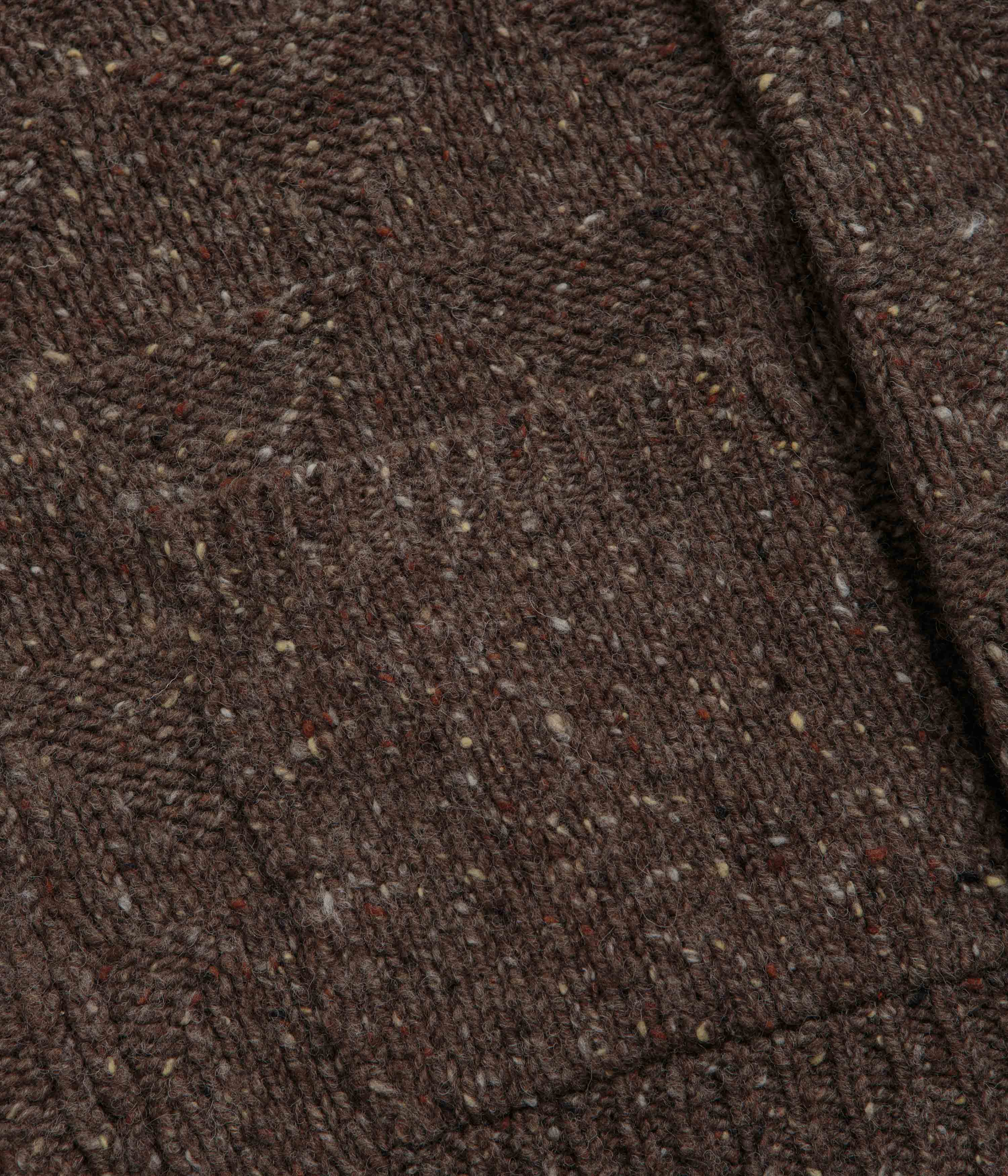 Norse Projects Erik Donegal Diamond Jacket - Seal Brown - Image 3