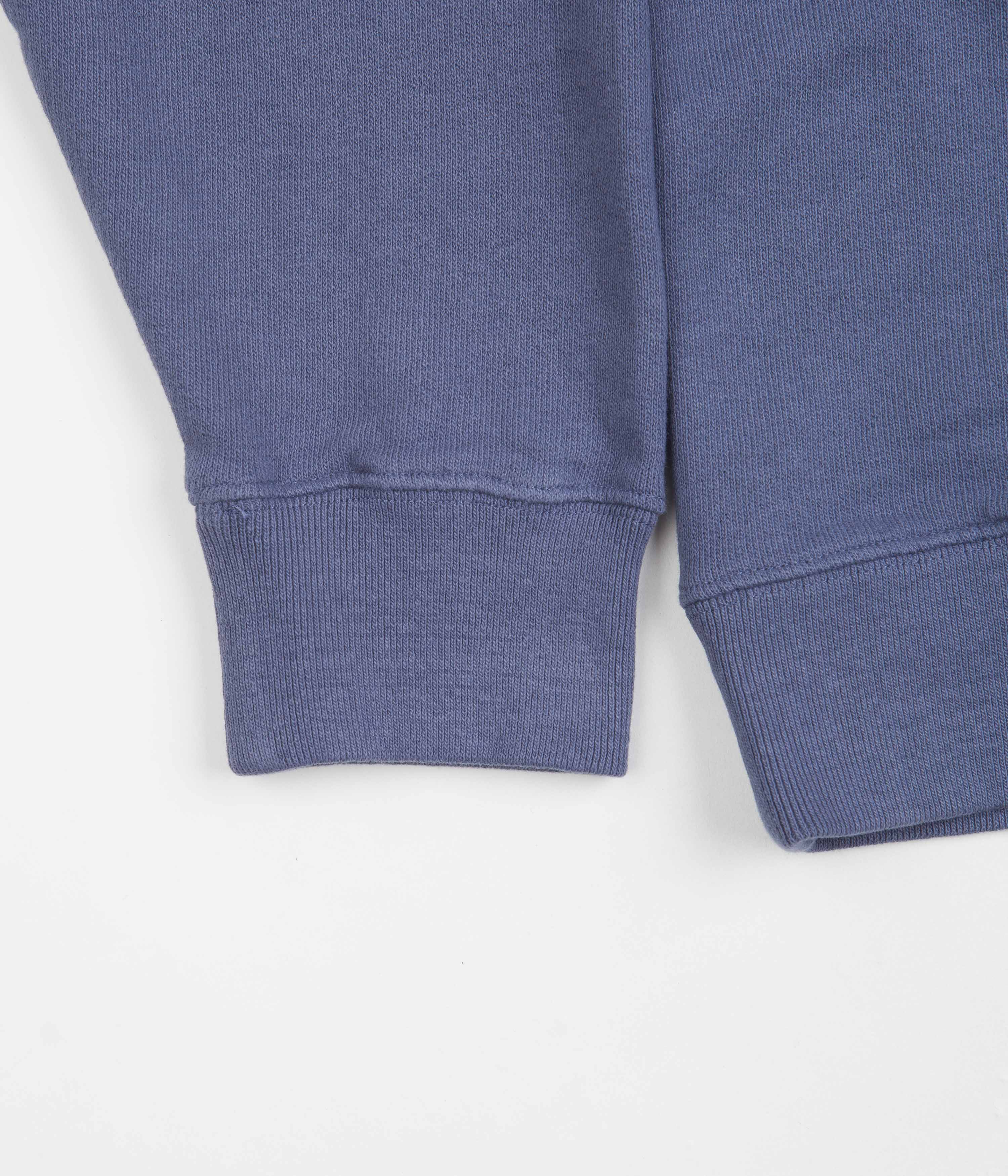 Norse Projects Fraser Tab Series Hoodie - Scoria Blue - Image 2