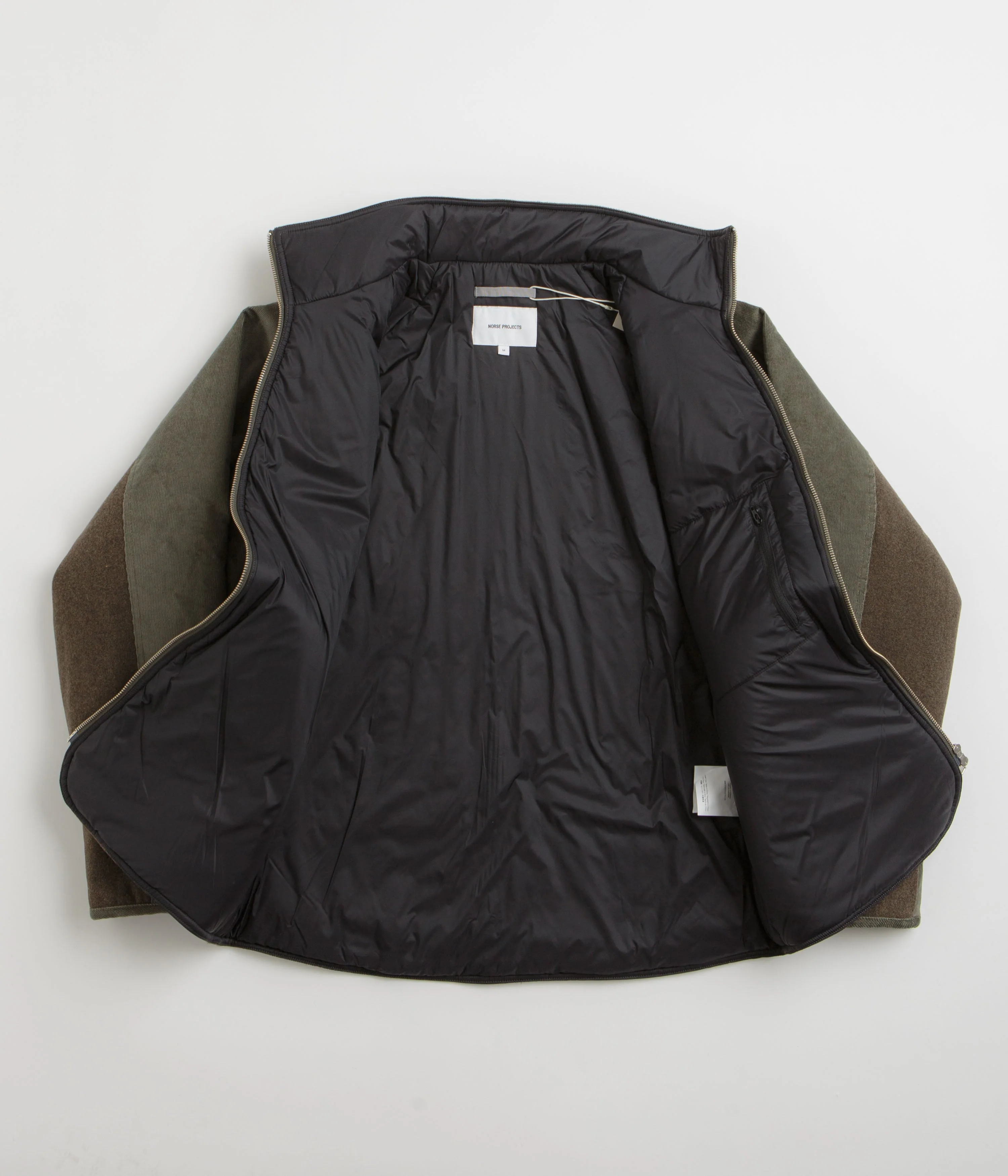 Norse Projects Hakon Solotex Corduroy Jacket - Ivy Green - Image 2