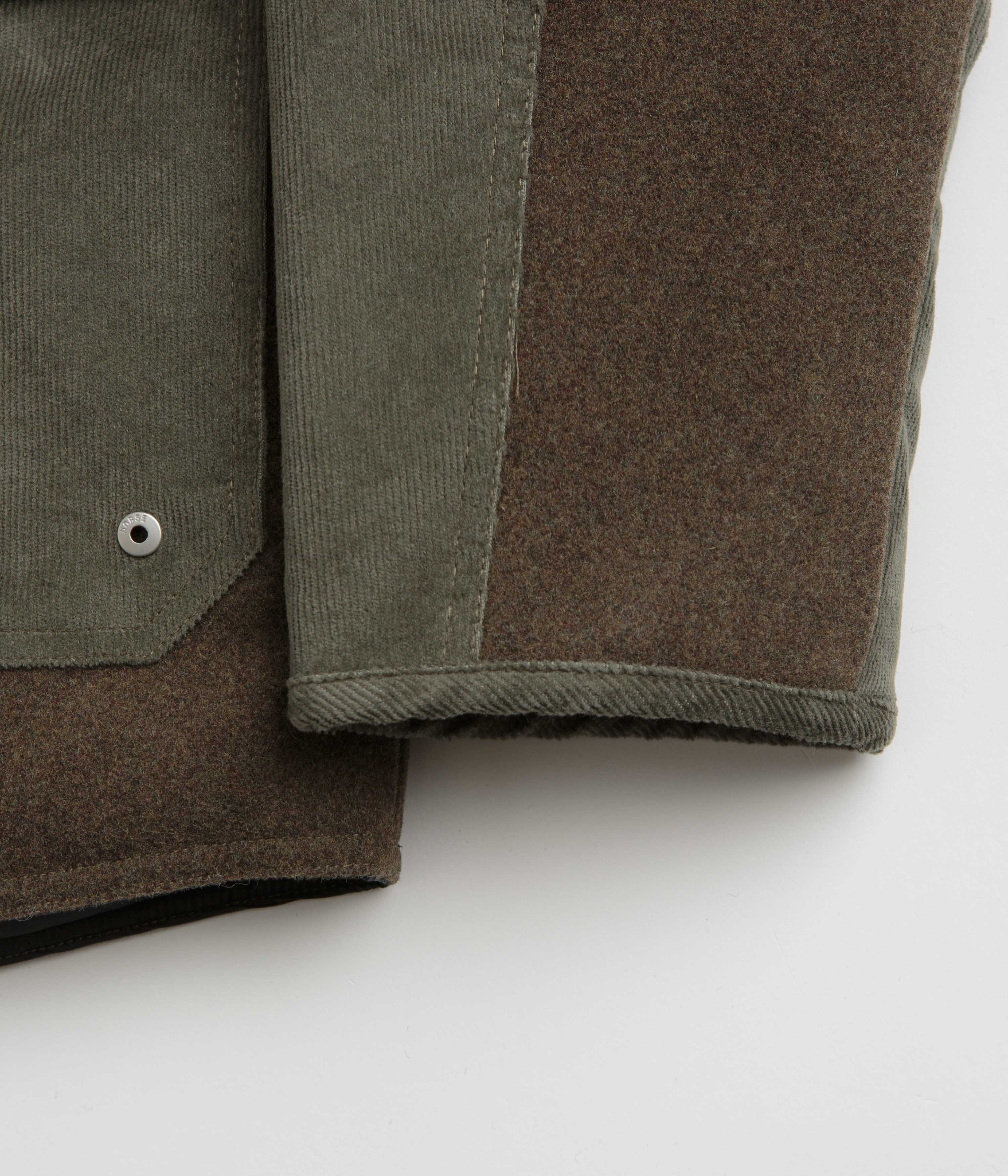 Norse Projects Hakon Solotex Corduroy Jacket - Ivy Green - Image 8