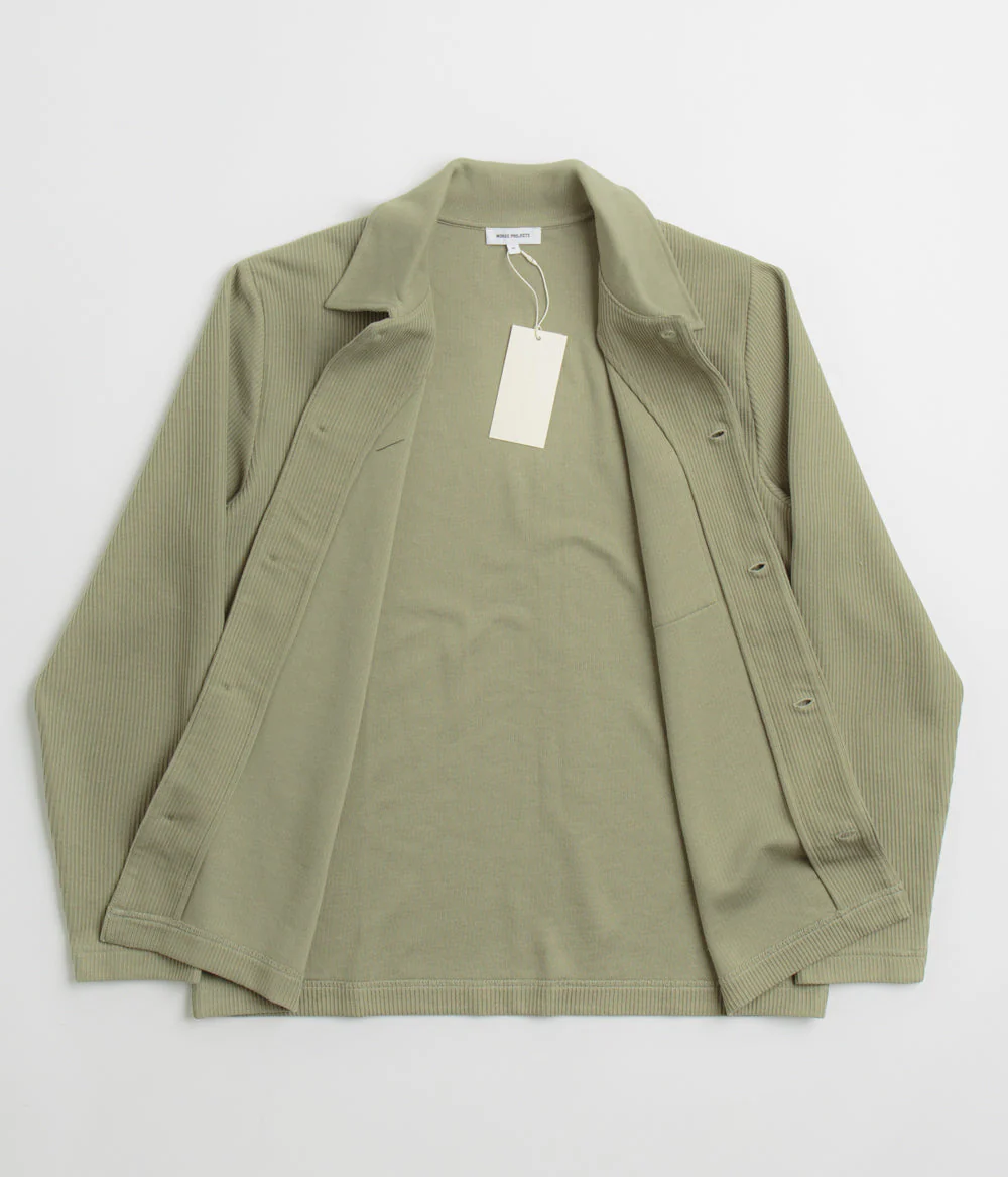 Norse Projects Jorn Double Face Overshirt - Clay - Image 2
